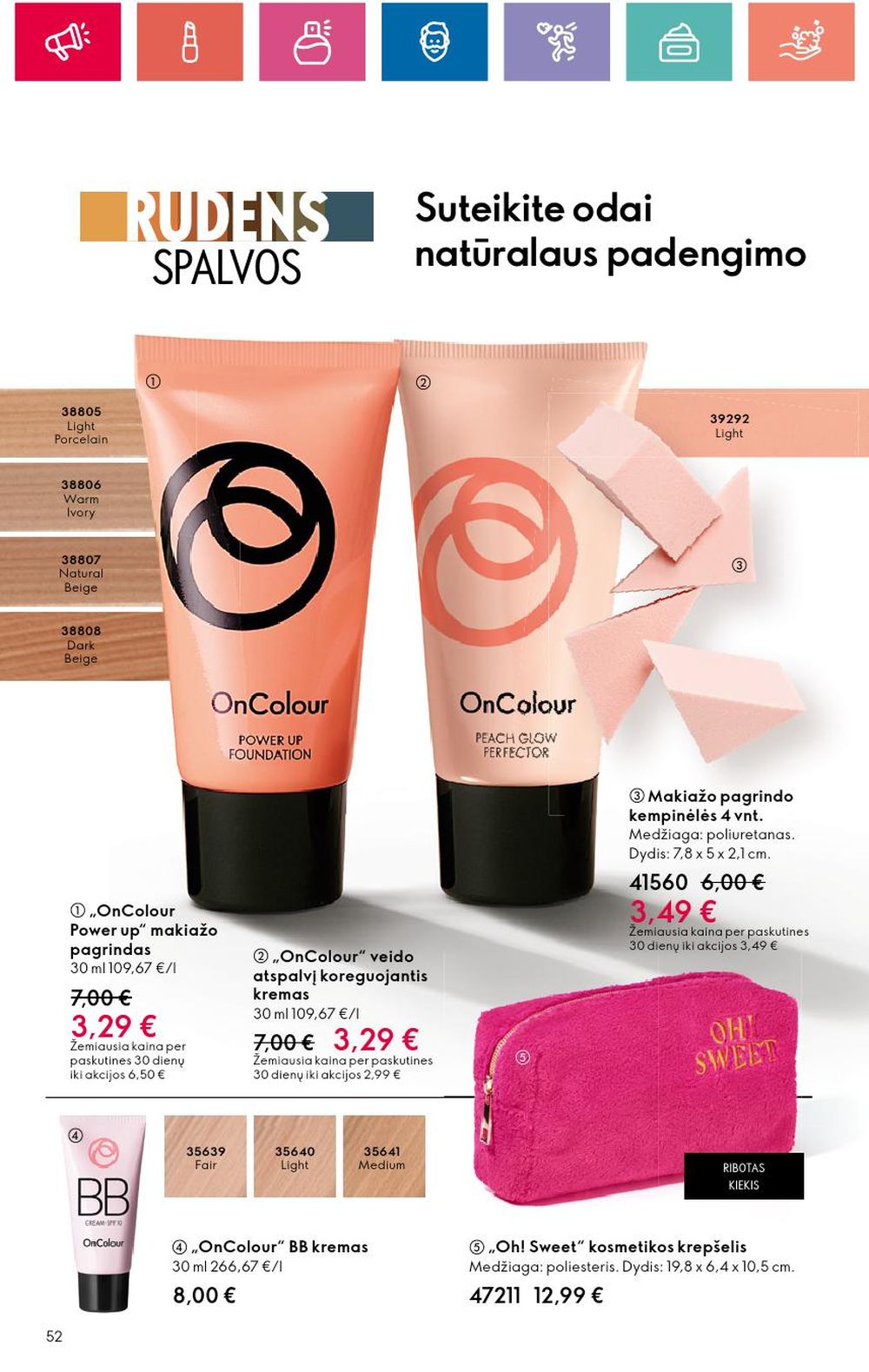 oriflame - ORIFLAME - Katalogas (2024 10 03 - 2024 10 23) - page: 52