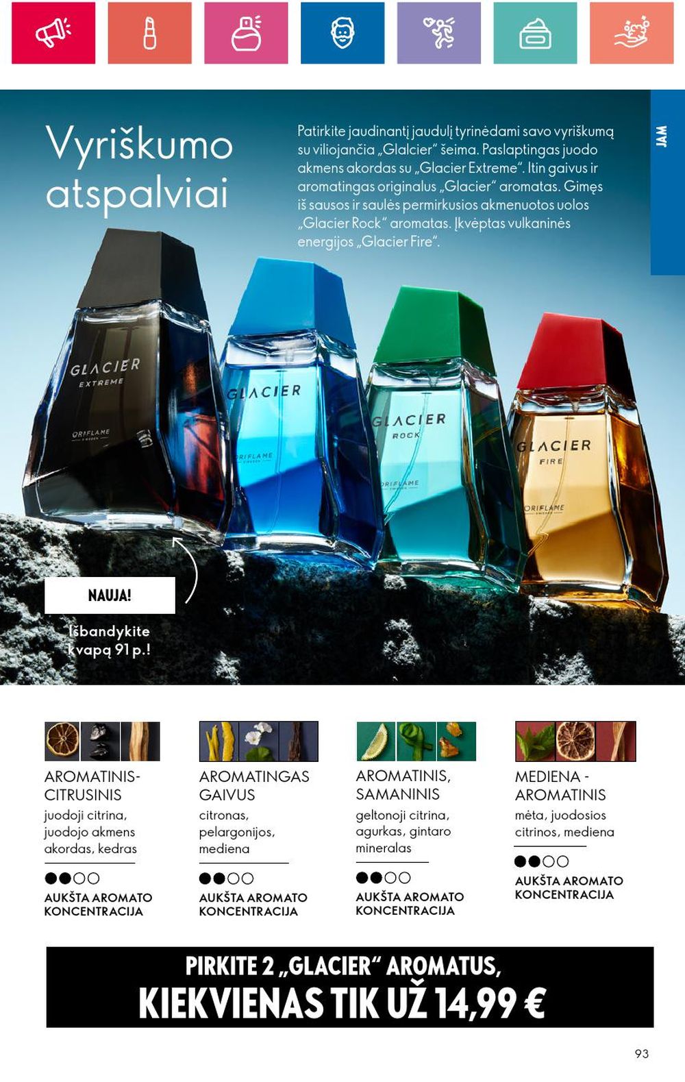 oriflame - ORIFLAME - Katalogas (2024 10 03 - 2024 10 23) - page: 93