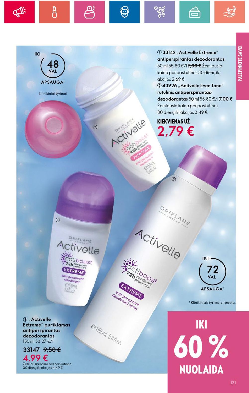 oriflame - ORIFLAME - Katalogas (2024 10 03 - 2024 10 23) - page: 171