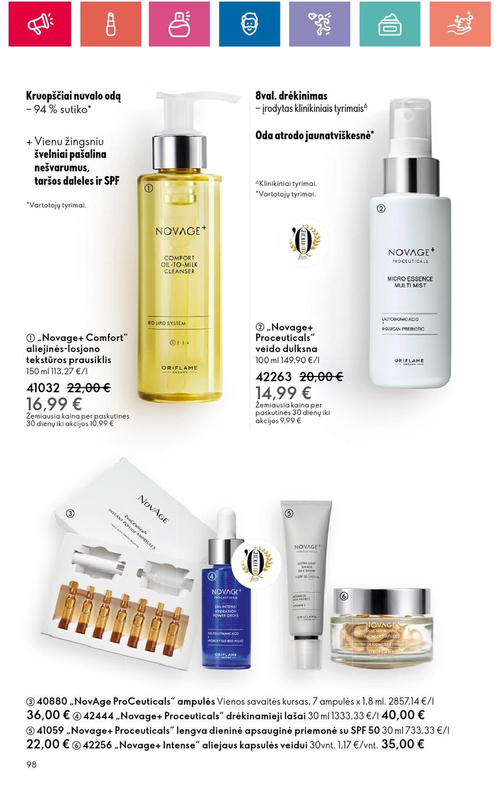 oriflame - ORIFLAME - Katalogas (2024 10 24 - 2024 11 13) - page: 98