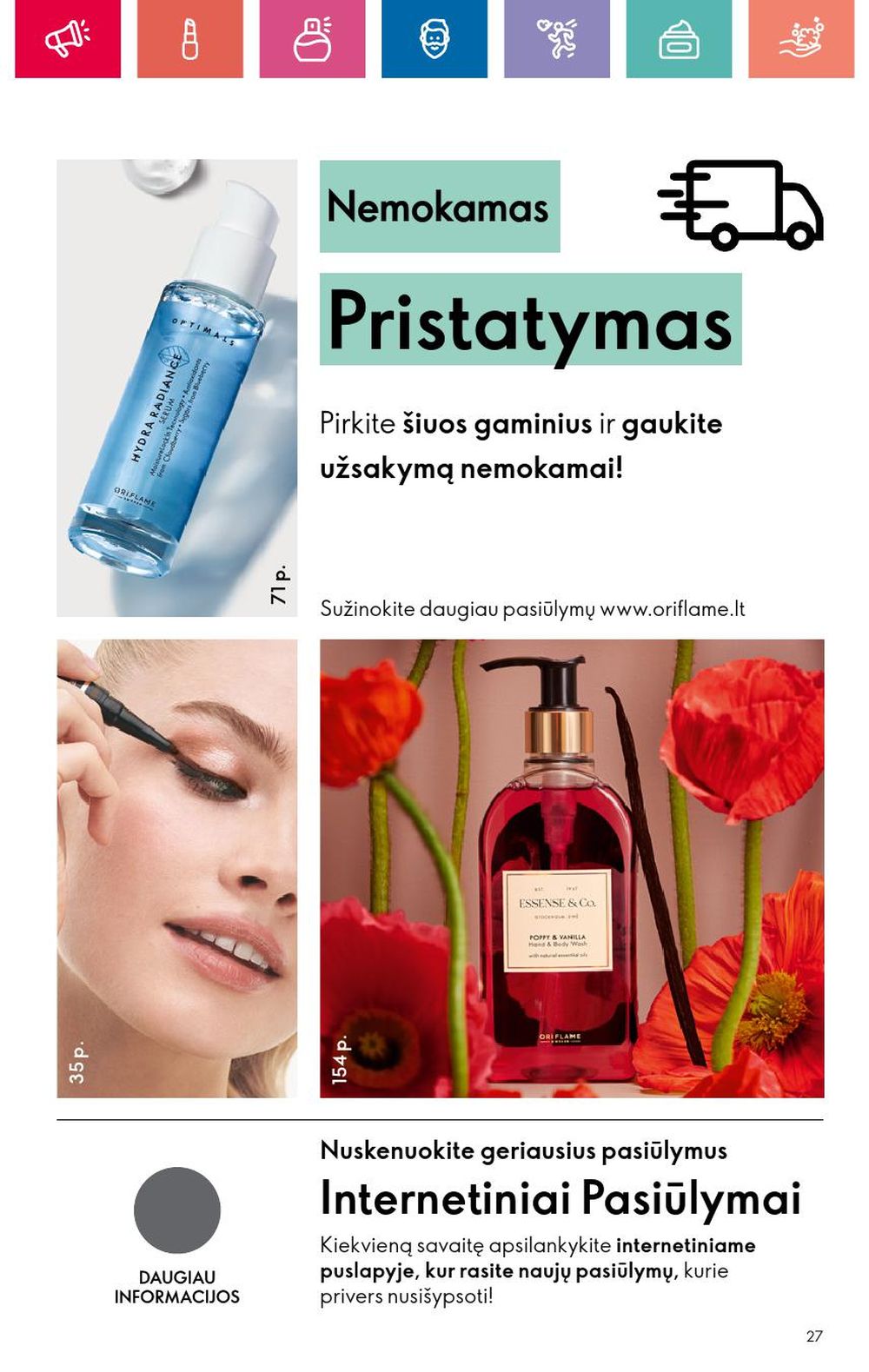 oriflame - ORIFLAME - Katalogas (2024 10 24 - 2024 11 13) - page: 27