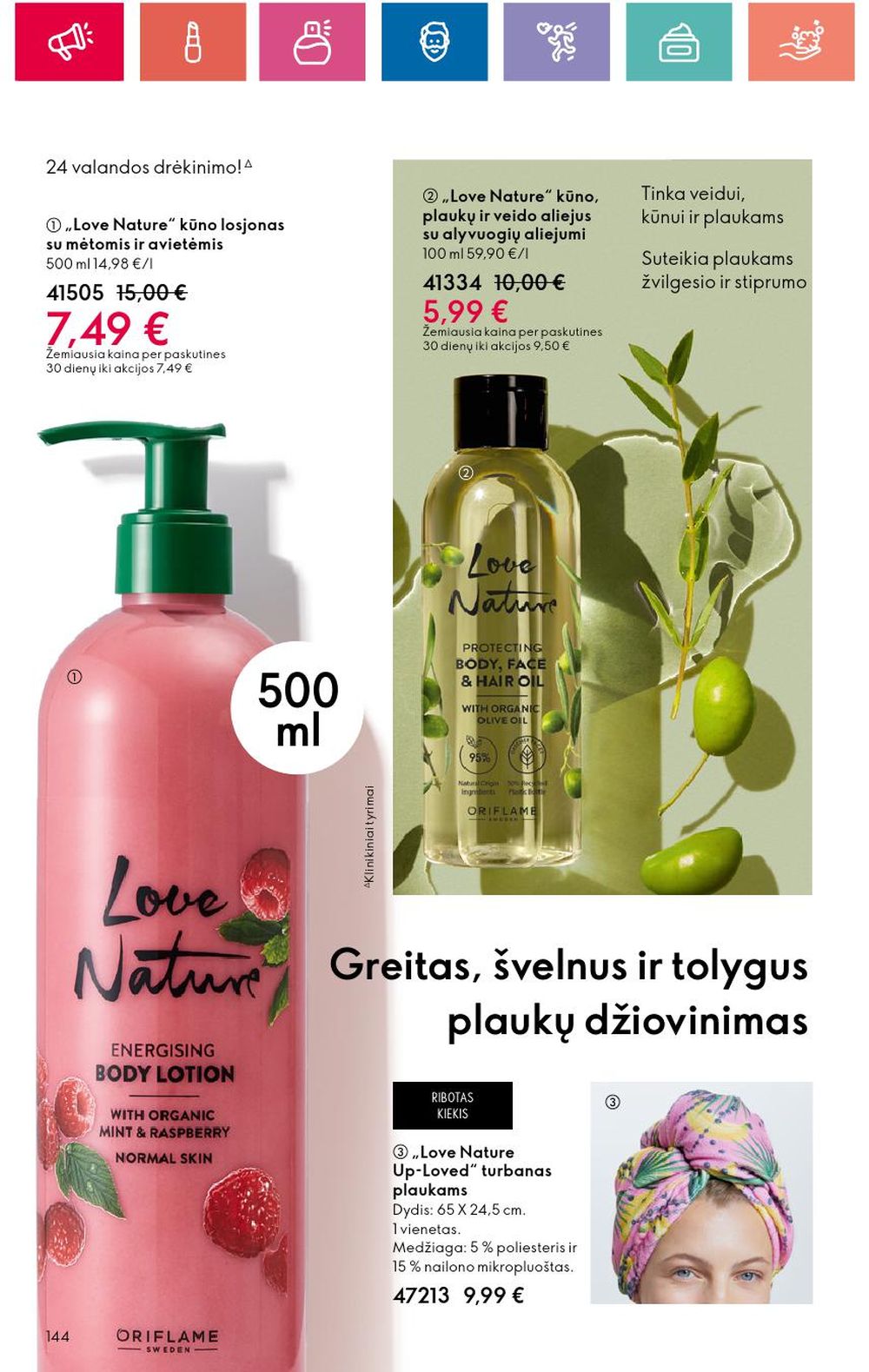 oriflame - ORIFLAME - Katalogas (2024 10 24 - 2024 11 13) - page: 144