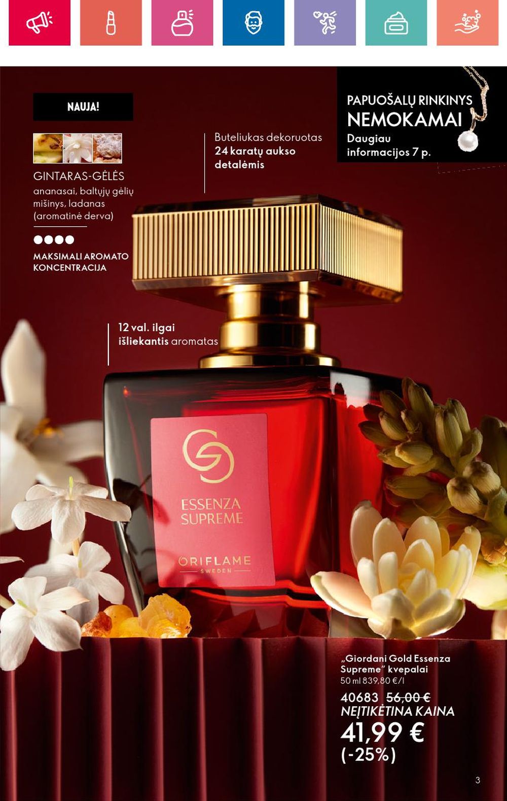 oriflame - ORIFLAME - Katalogas (2024 10 24 - 2024 11 13) - page: 3