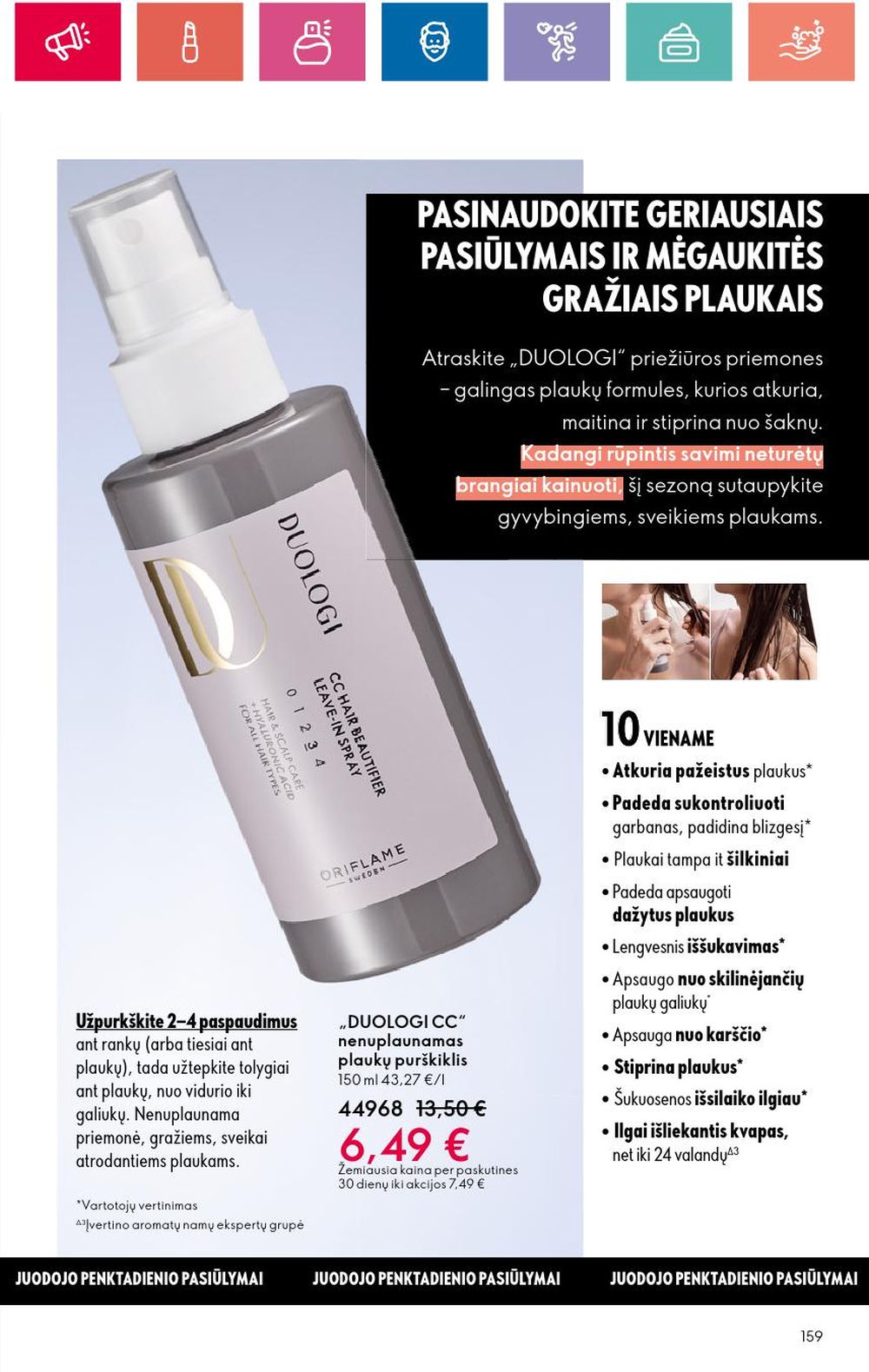 oriflame - ORIFLAME - Katalogas (2024 11 14 - 2024 12 04) - page: 159