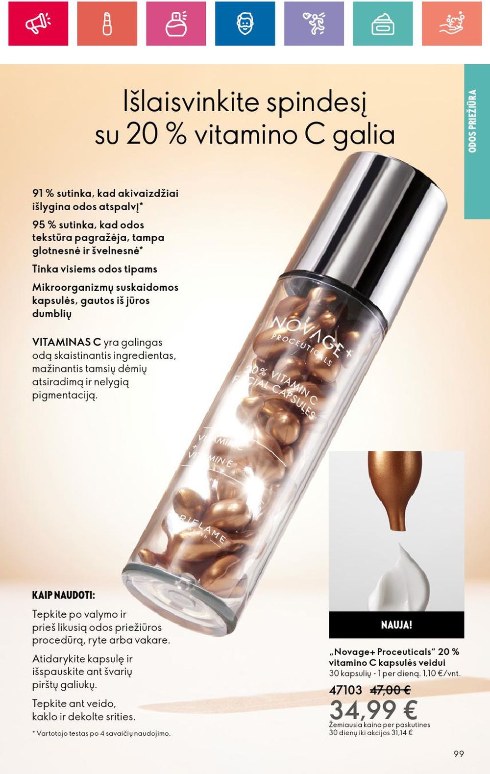 oriflame - ORIFLAME - Katalogas (2024 11 14 - 2024 12 04) - page: 99