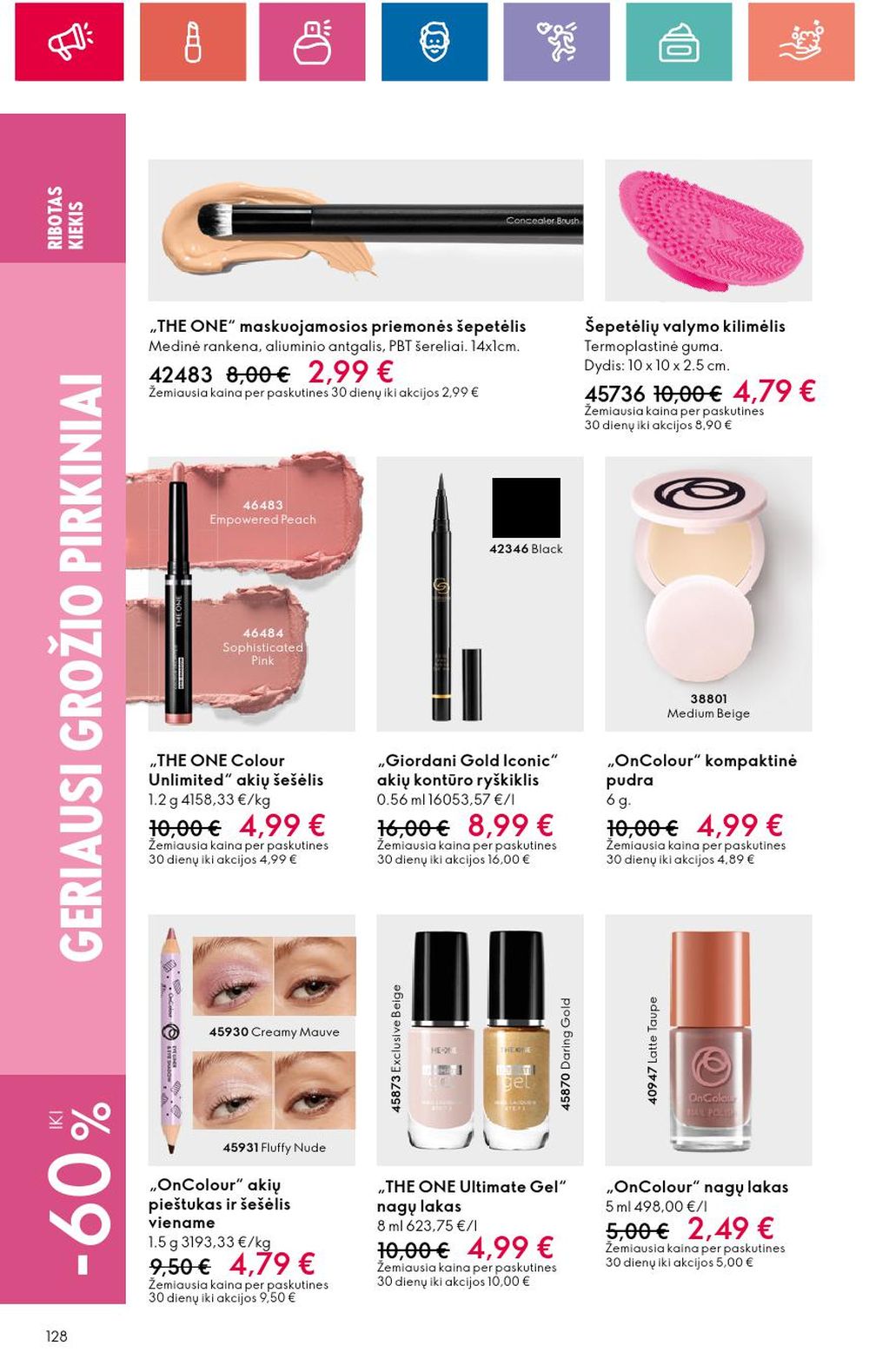 oriflame - ORIFLAME - Katalogas (2024 11 14 - 2024 12 04) - page: 128