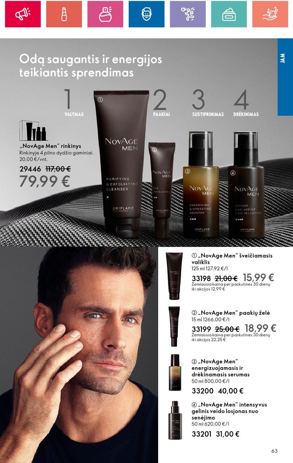 oriflame - ORIFLAME - Katalogas (2024 11 14 - 2024 12 04) - page: 63