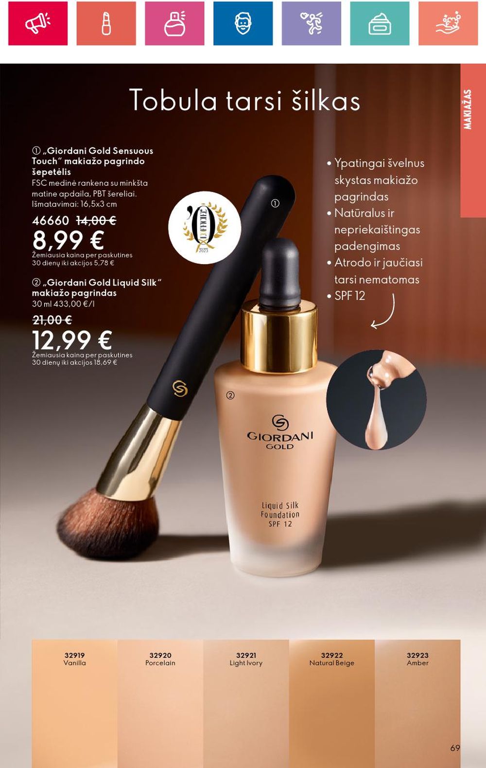 oriflame - ORIFLAME - Katalogas (2024 11 14 - 2024 12 04) - page: 69