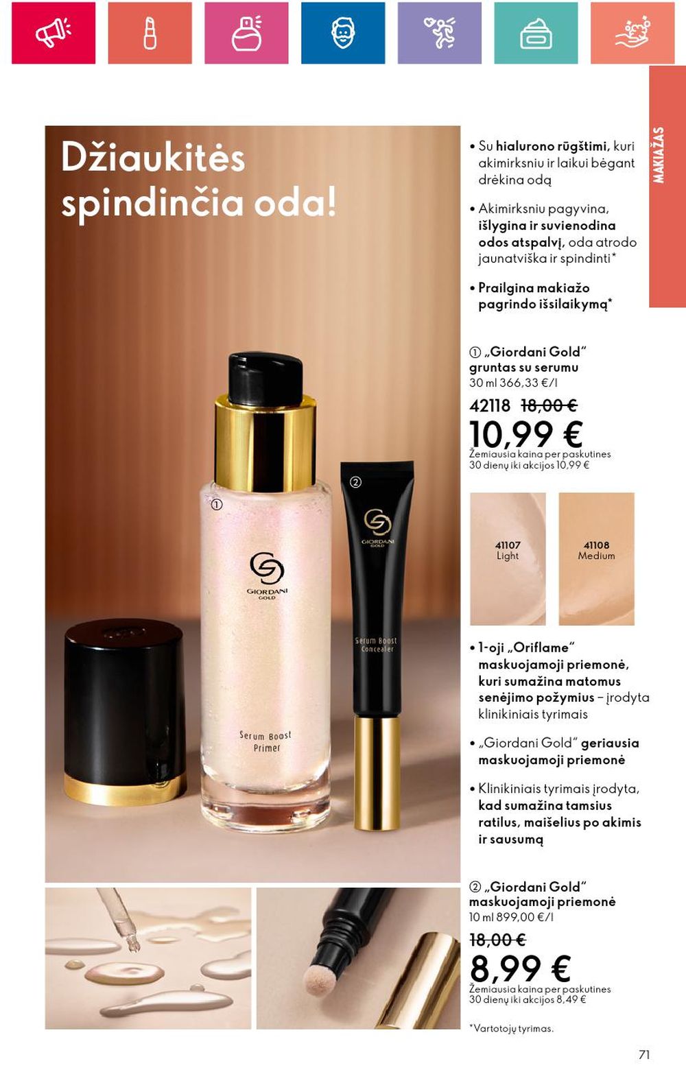 oriflame - ORIFLAME - Katalogas (2024 11 14 - 2024 12 04) - page: 71