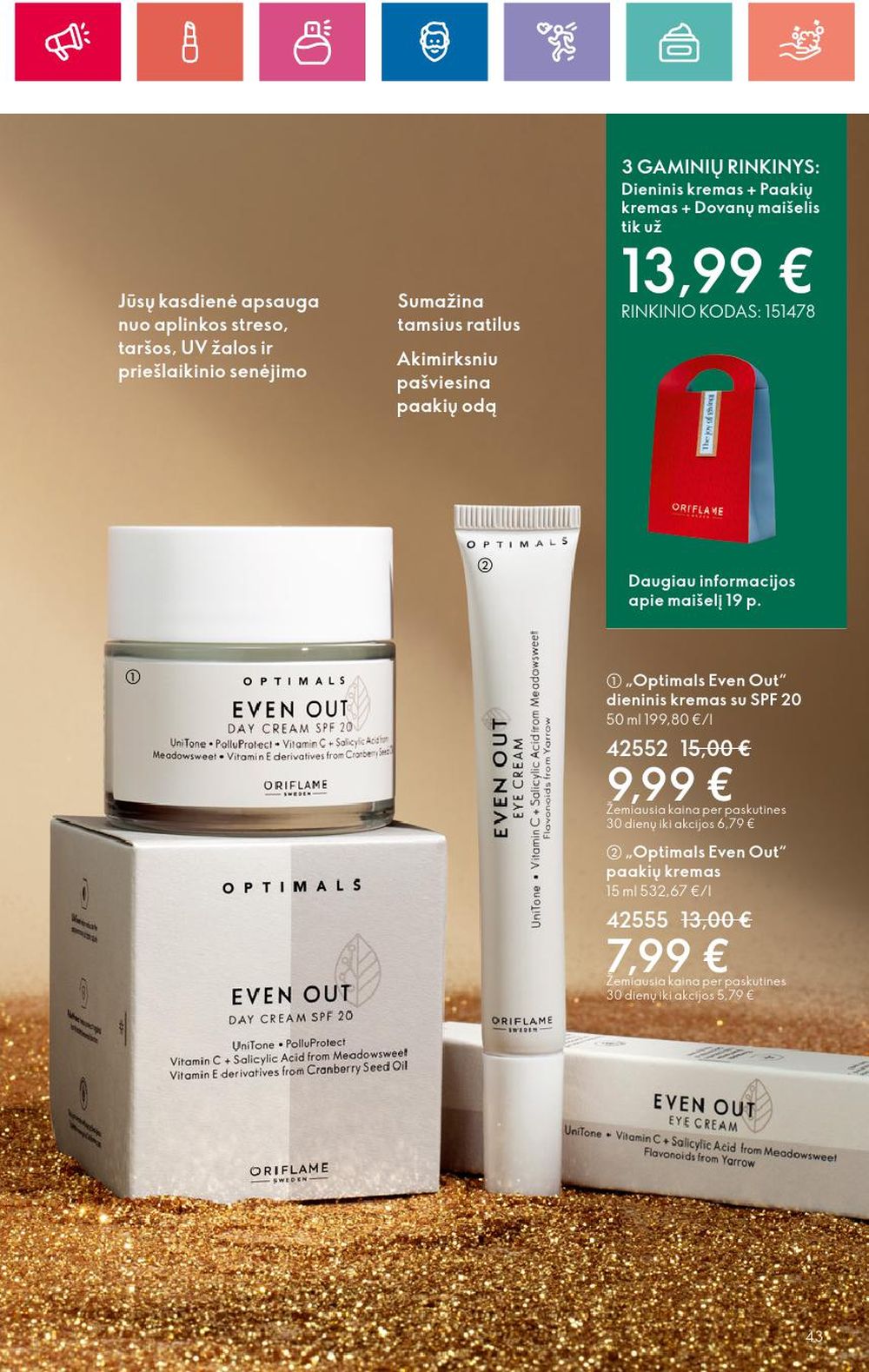 oriflame - ORIFLAME - Katalogas (2024 11 14 - 2024 12 04) - page: 43