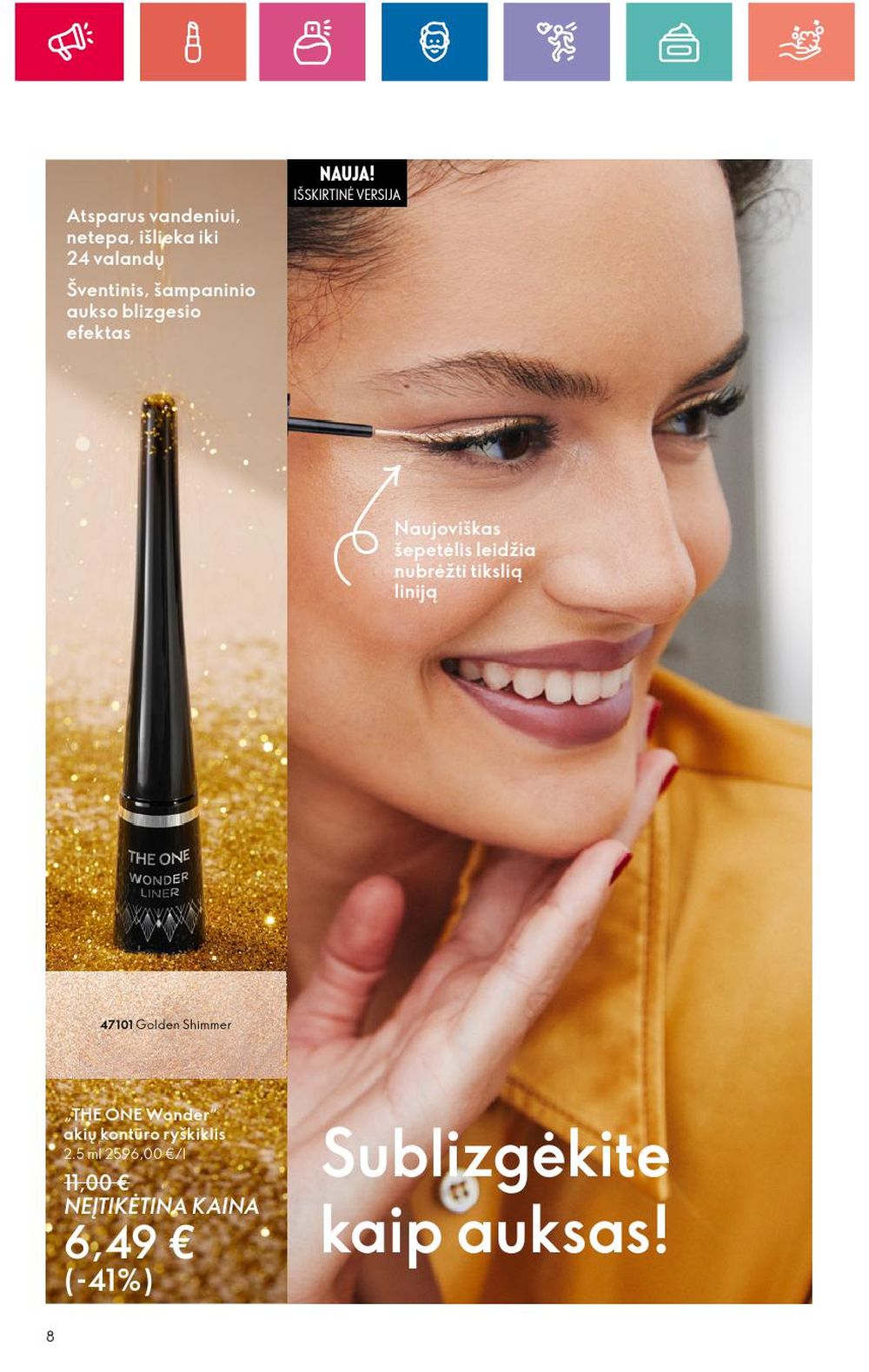 oriflame - ORIFLAME - Katalogas (2024 11 14 - 2024 12 04) - page: 8