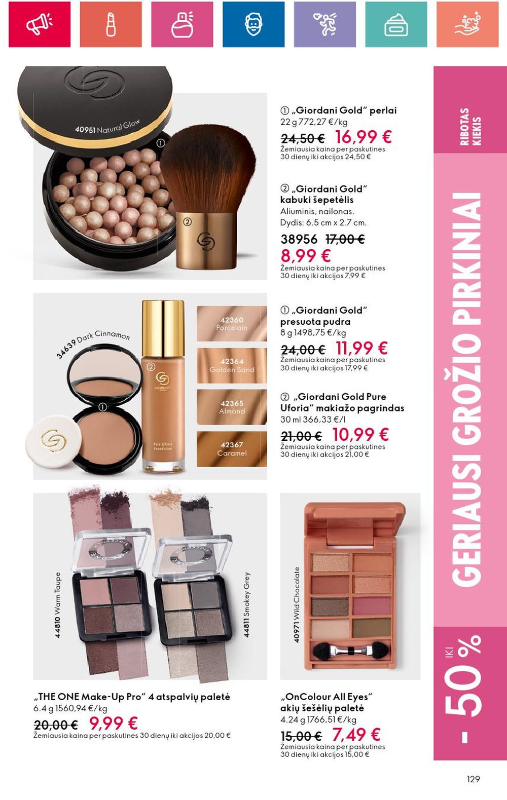 oriflame - ORIFLAME - Katalogas (2024 11 14 - 2024 12 04) - page: 129