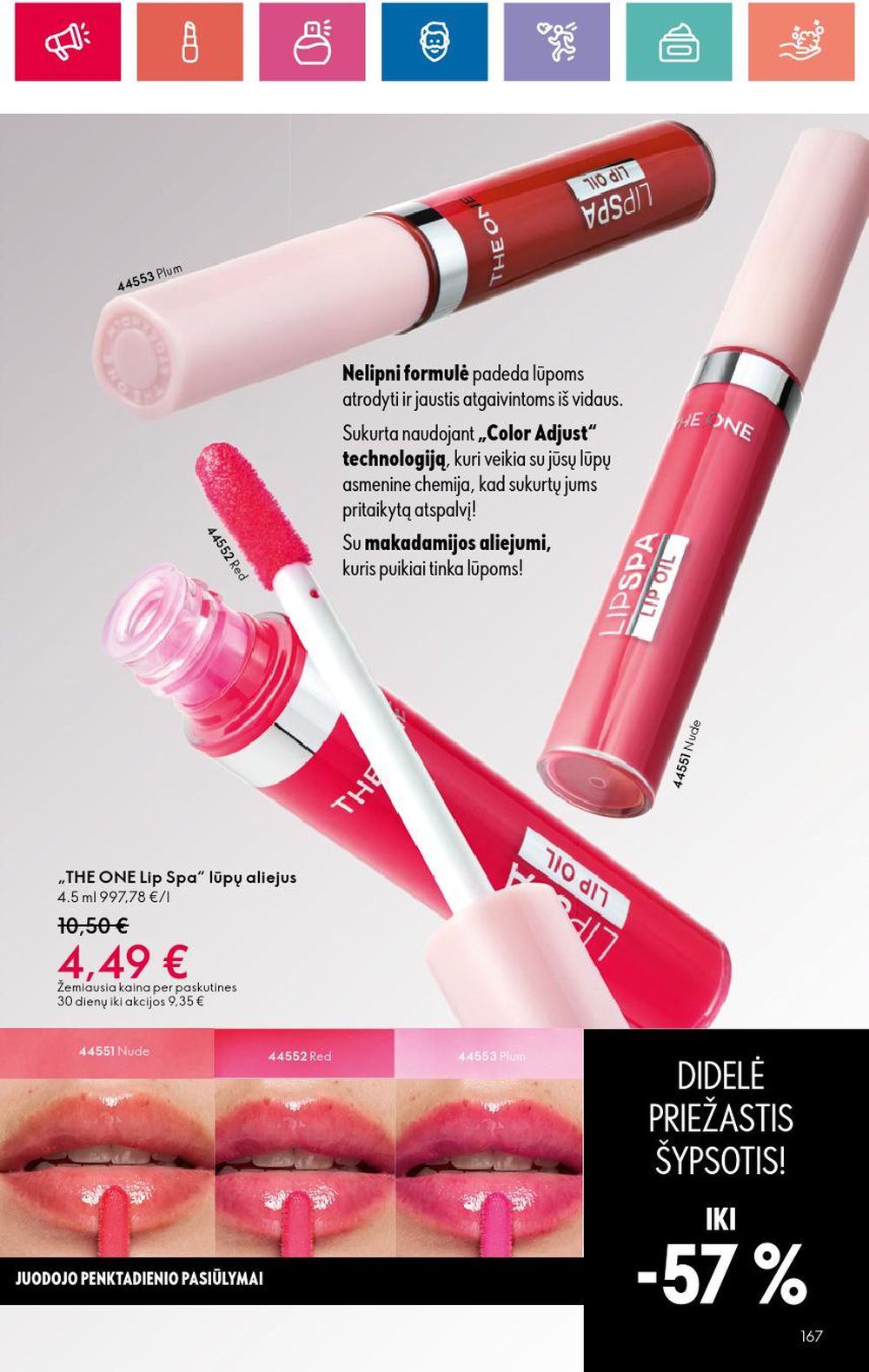 oriflame - ORIFLAME - Katalogas (2024 11 14 - 2024 12 04) - page: 167