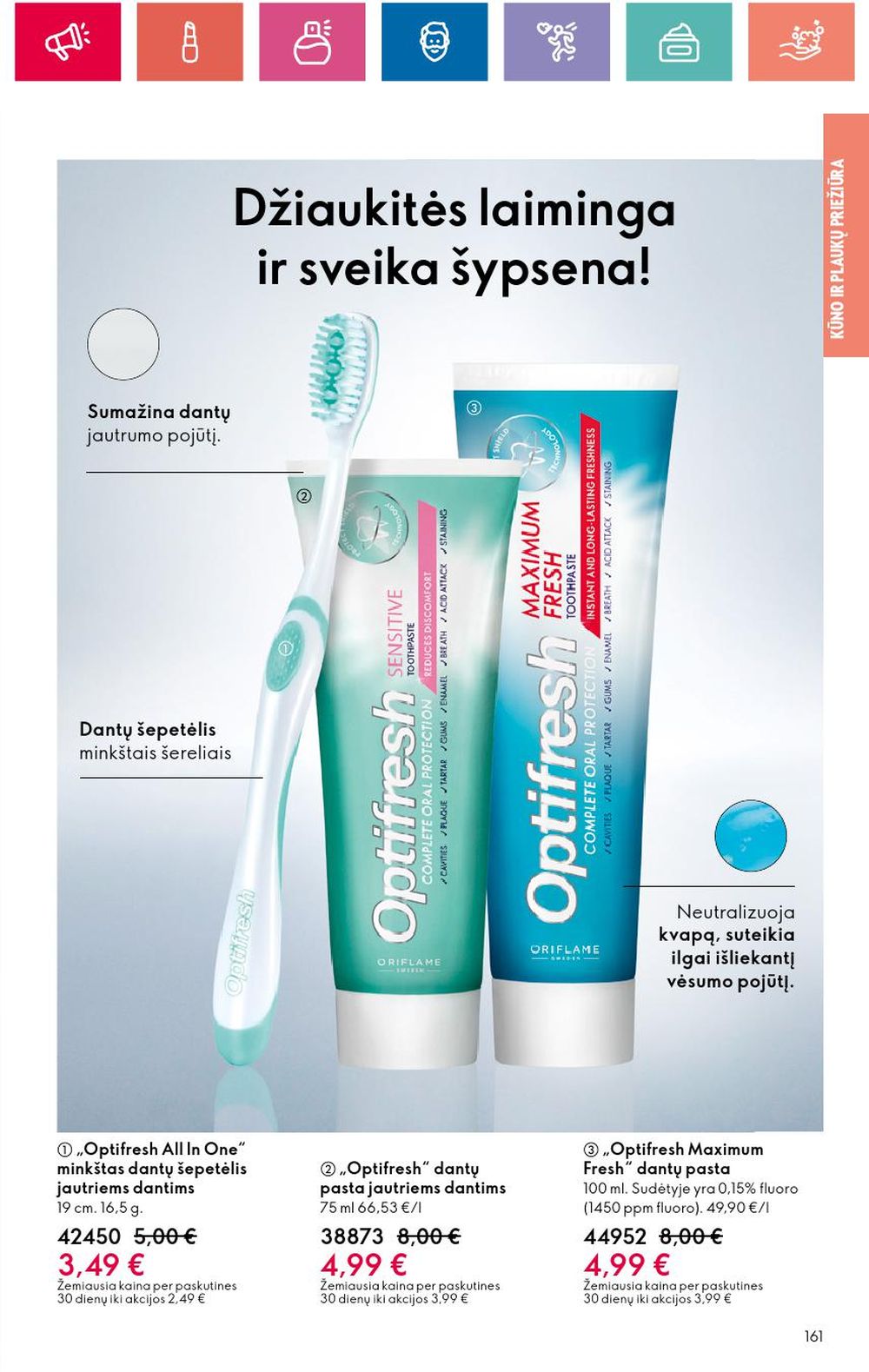 oriflame - ORIFLAME - Katalogas (2024 12 05 - 2025 01 04) - page: 161