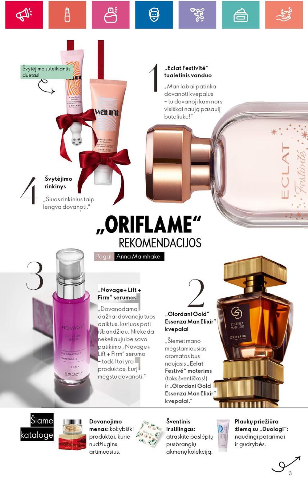 oriflame - ORIFLAME - Katalogas (2024 12 05 - 2025 01 04) - page: 3