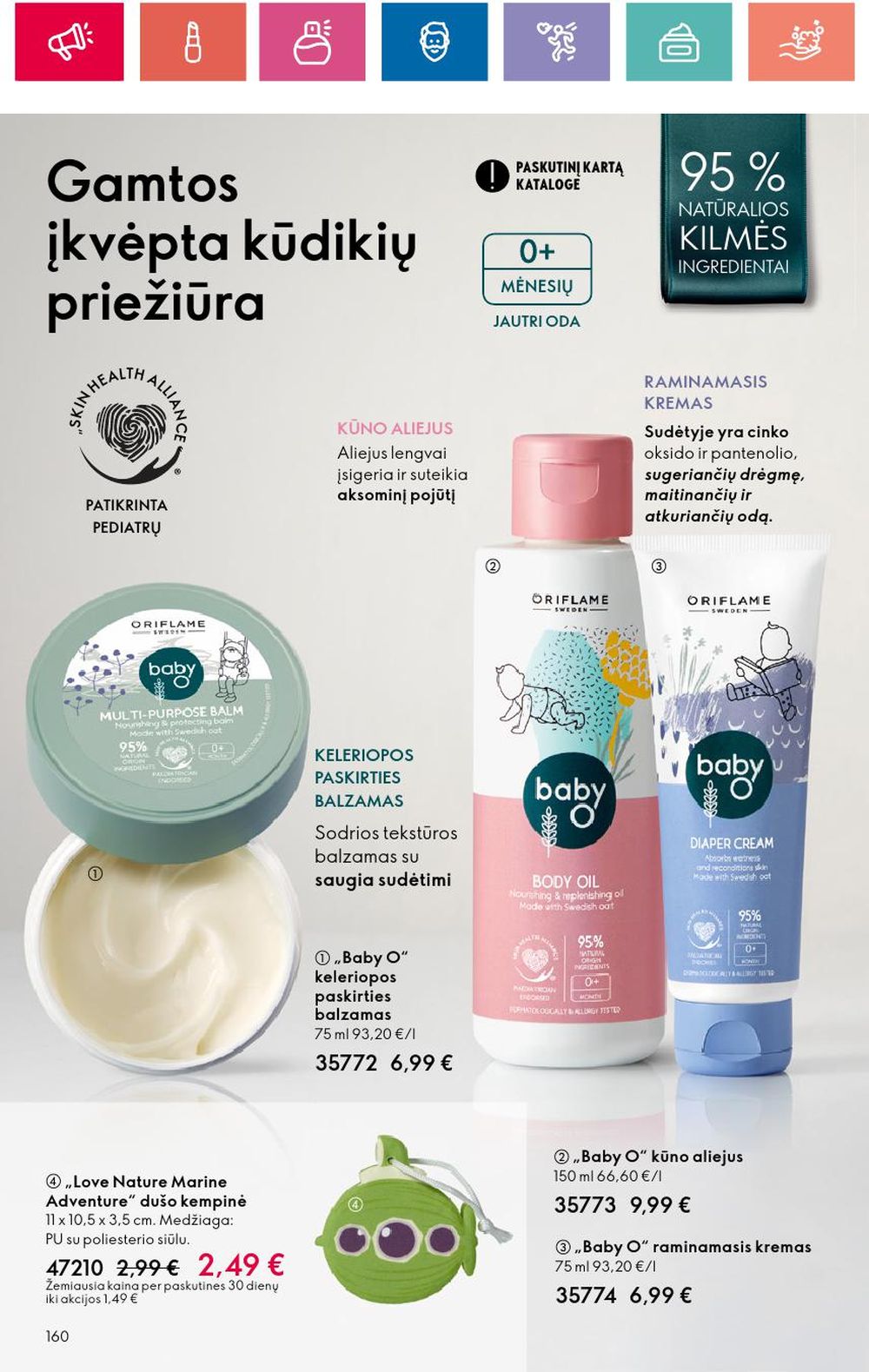 oriflame - ORIFLAME - Katalogas (2024 12 05 - 2025 01 04) - page: 160