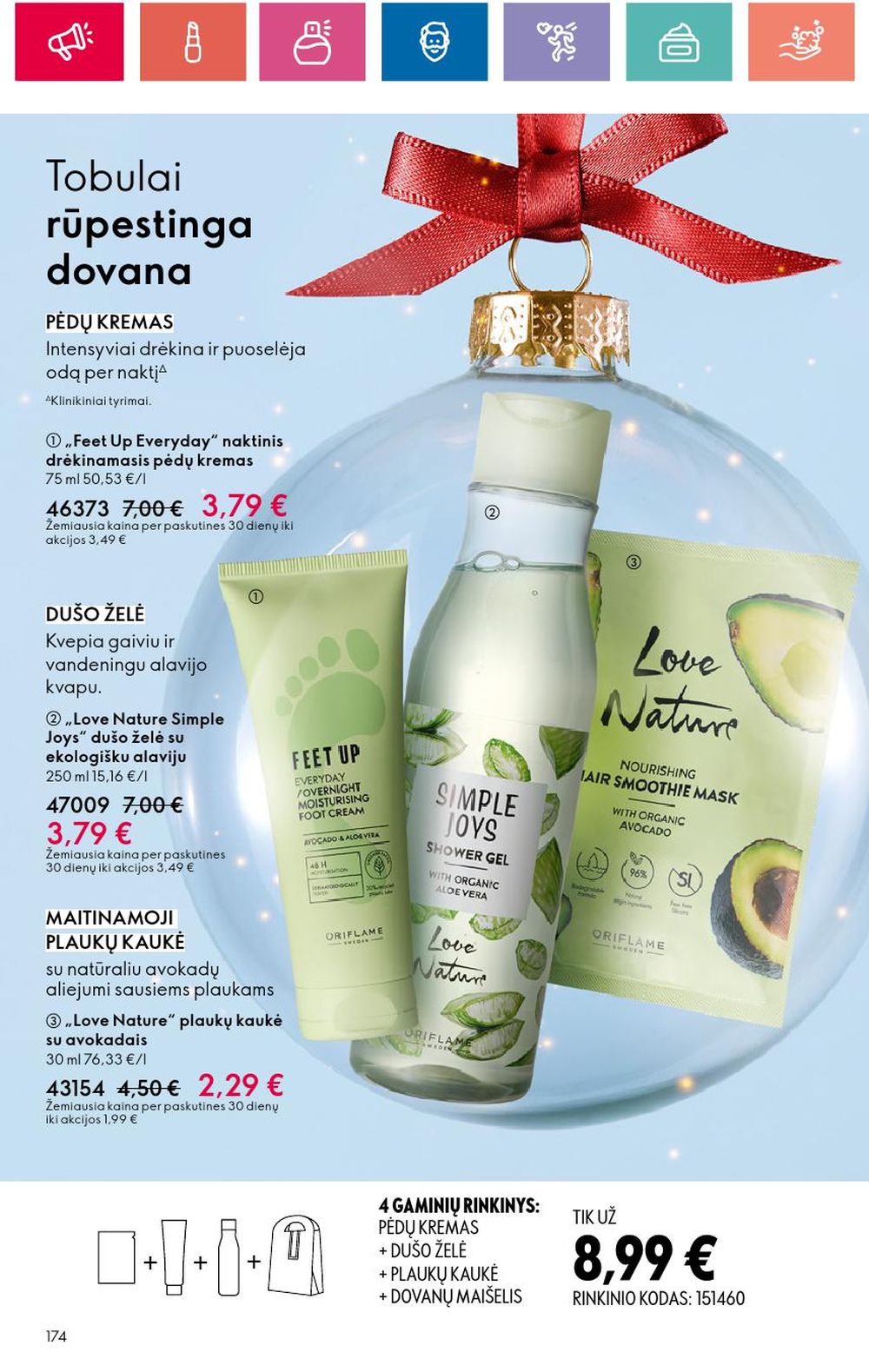 oriflame - ORIFLAME - Katalogas (2024 12 05 - 2025 01 04) - page: 174