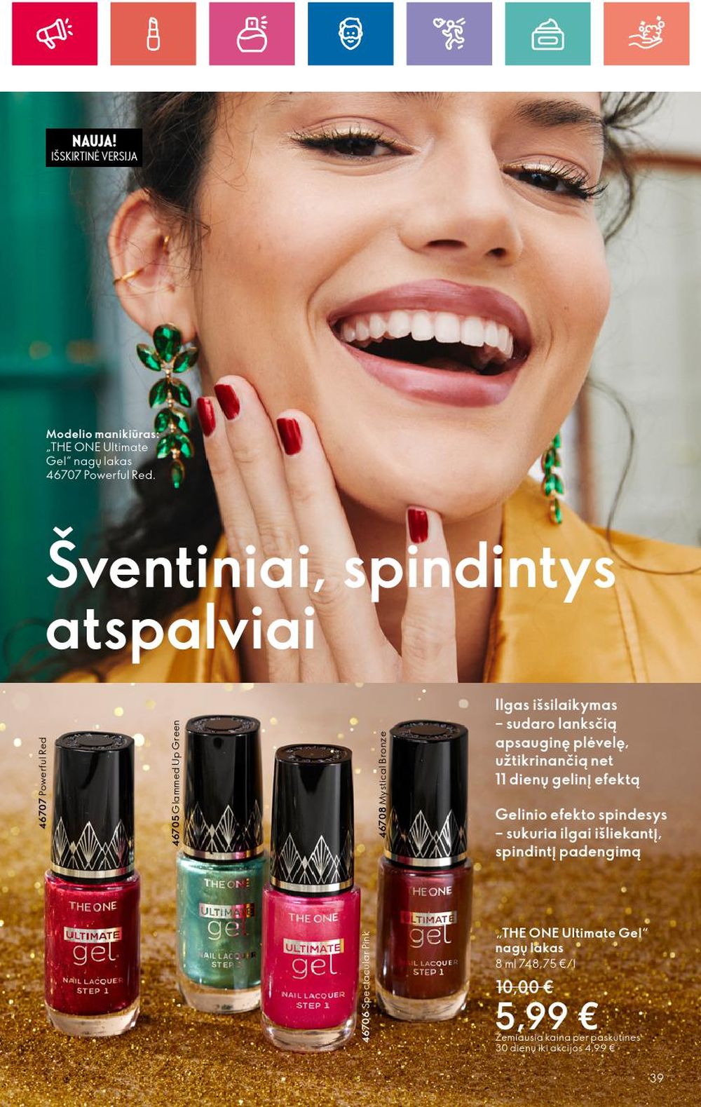 oriflame - ORIFLAME - Katalogas (2024 12 05 - 2025 01 04) - page: 39