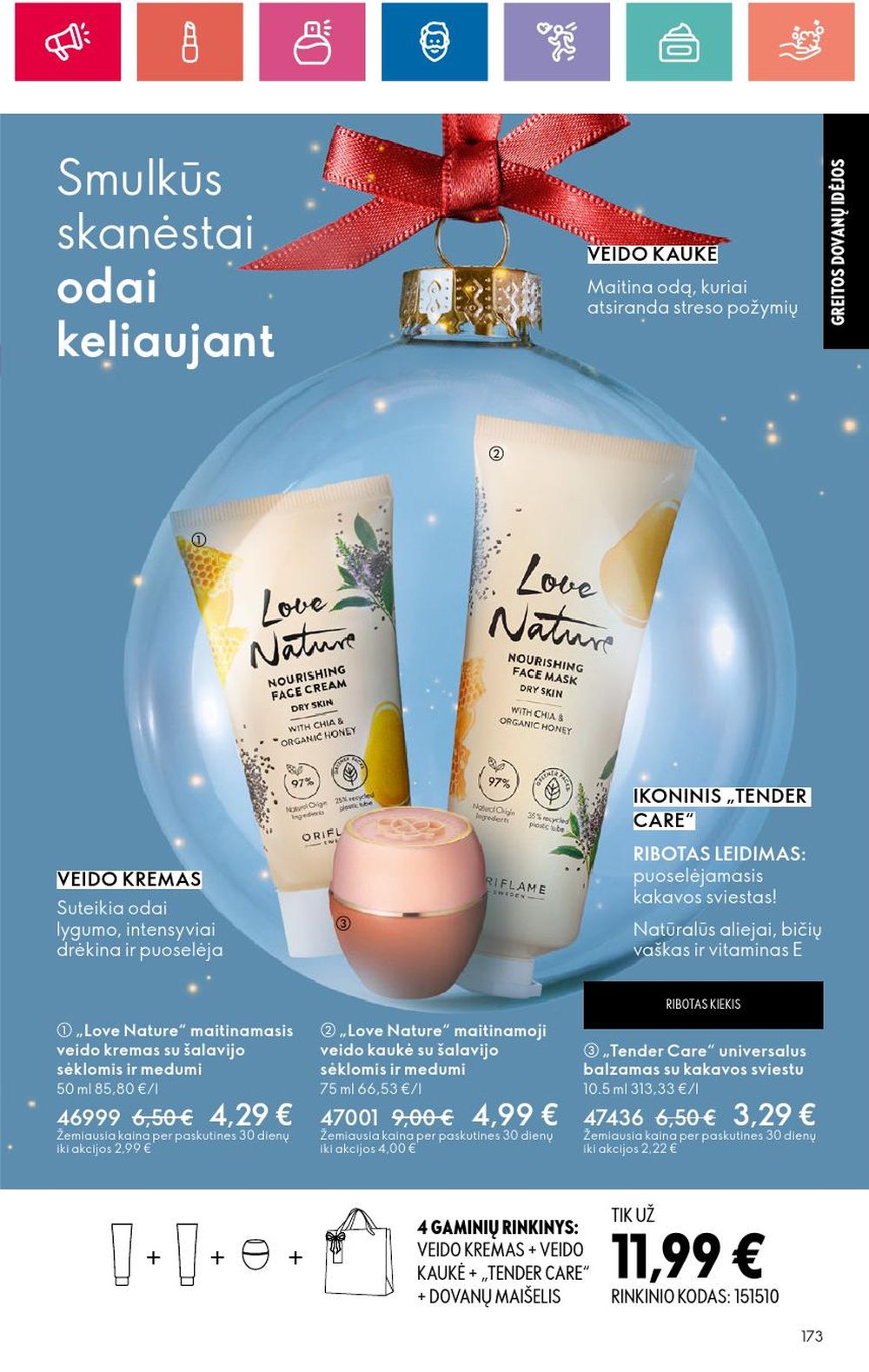 oriflame - ORIFLAME - Katalogas (2024 12 05 - 2025 01 04) - page: 173