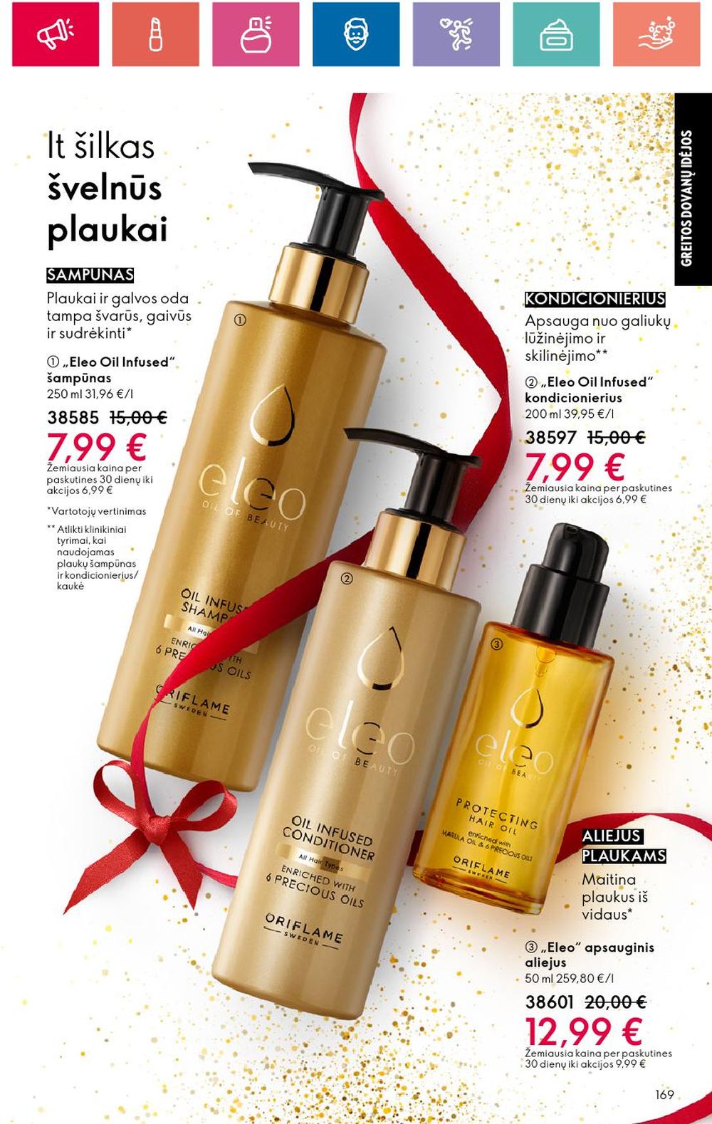 oriflame - ORIFLAME - Katalogas (2024 12 05 - 2025 01 04) - page: 169