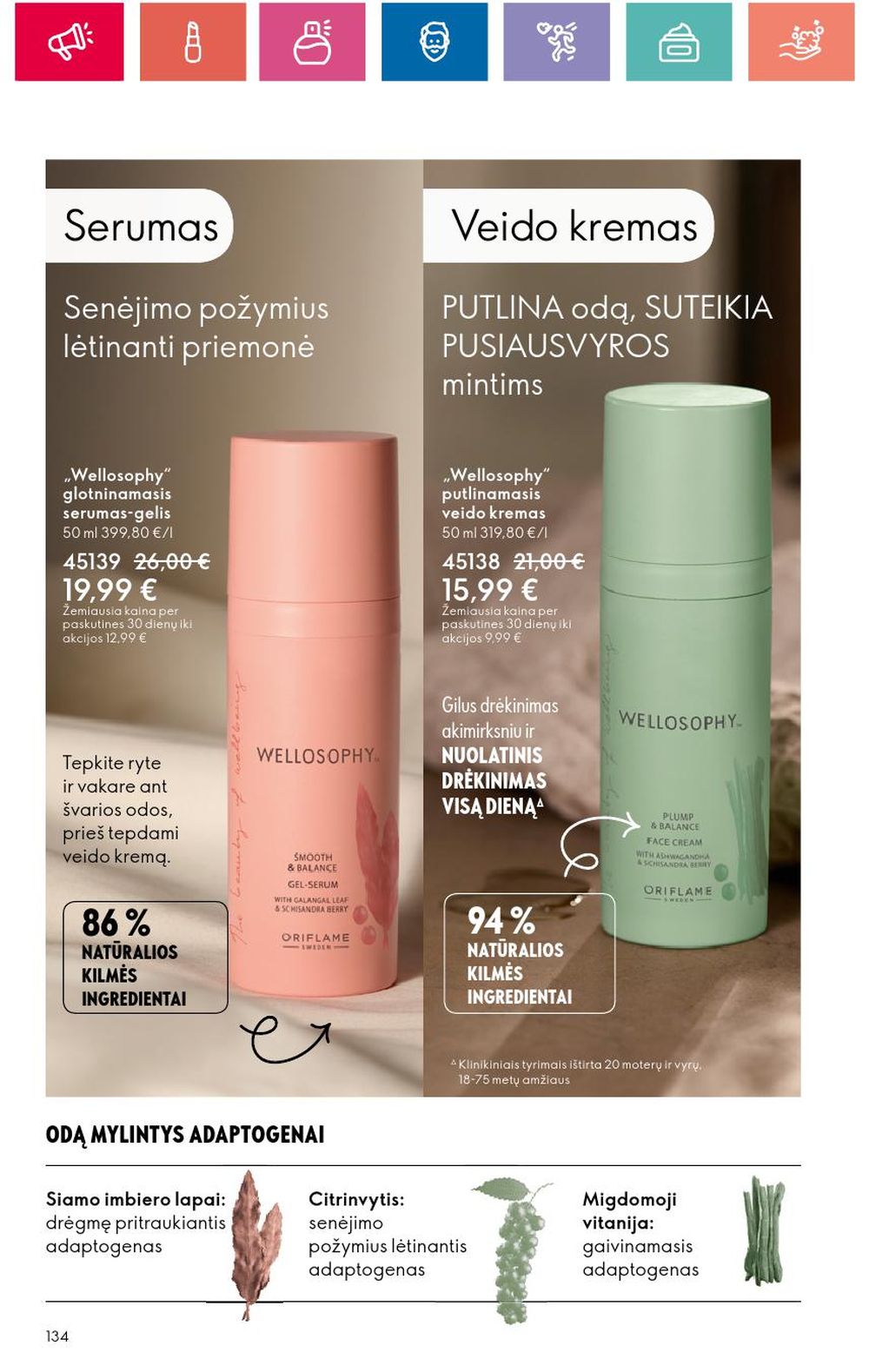 oriflame - ORIFLAME - Katalogas (2024 12 05 - 2025 01 04) - page: 134