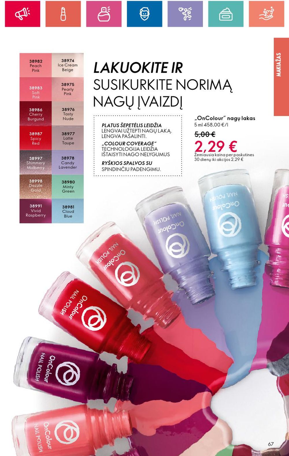 oriflame - ORIFLAME - Katalogas (2024 12 05 - 2025 01 04) - page: 67