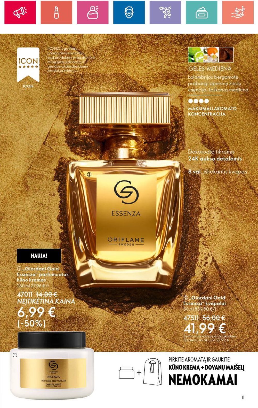 oriflame - ORIFLAME - Katalogas (2024 12 05 - 2025 01 04) - page: 11