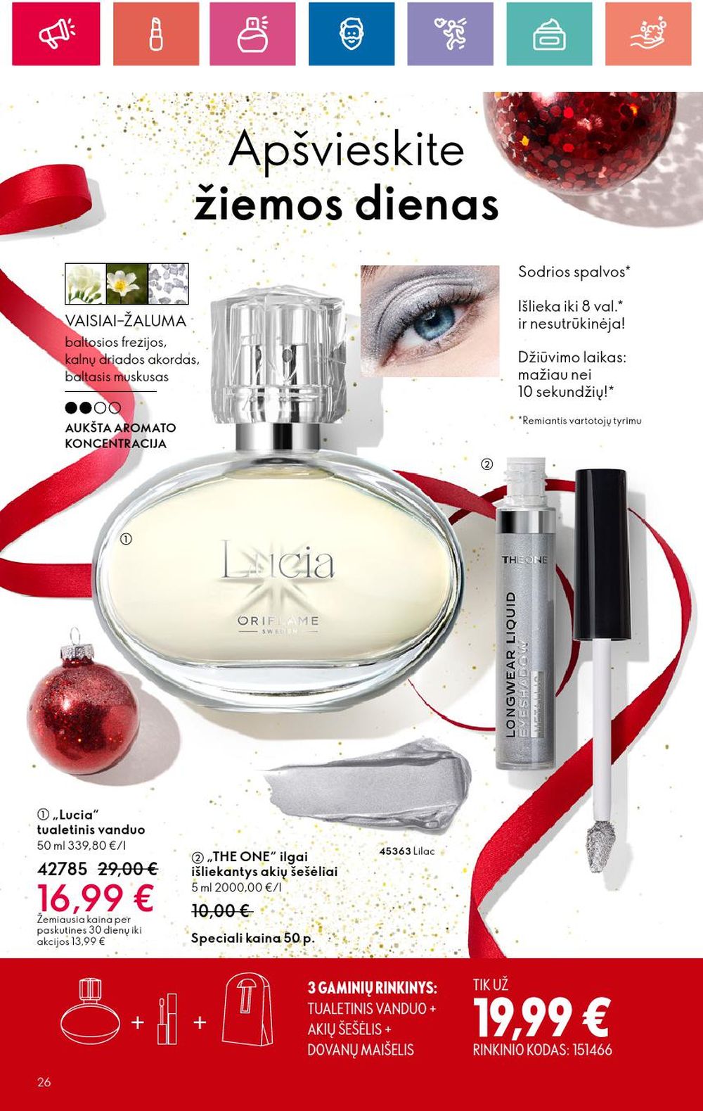 oriflame - ORIFLAME - Katalogas (2024 12 05 - 2025 01 04) - page: 26