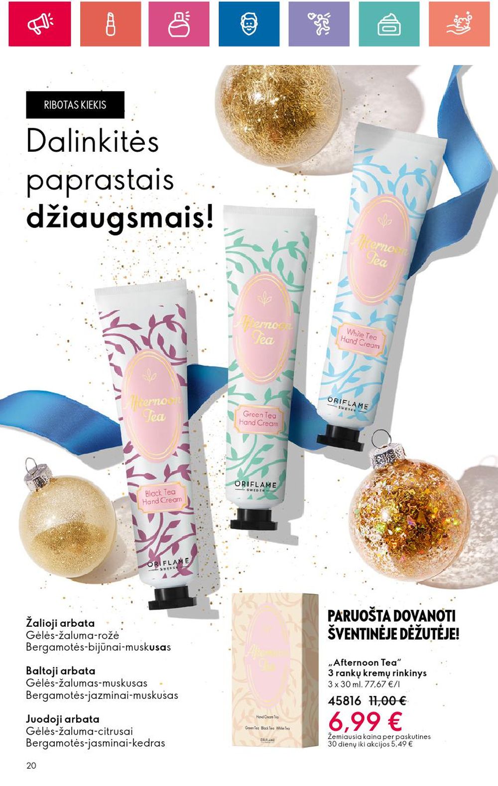 oriflame - ORIFLAME - Katalogas (2024 12 05 - 2025 01 04) - page: 20