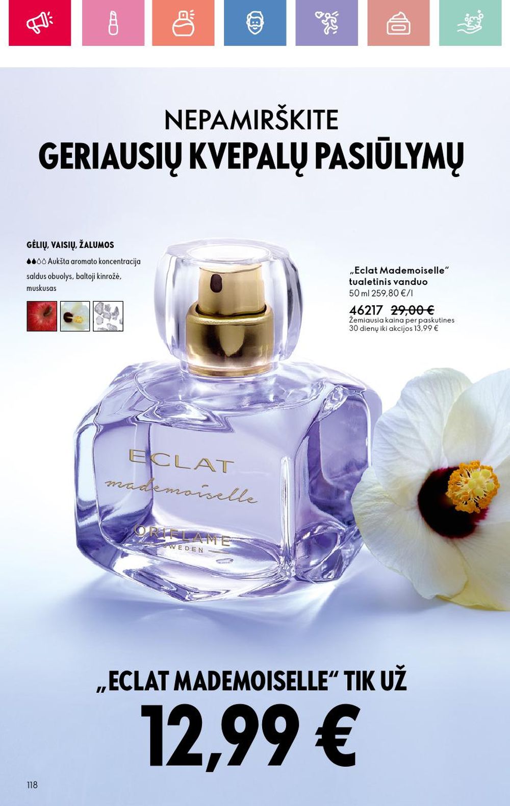 oriflame - ORIFLAME - Katalogas (2025 01 05 - 2025 01 25) - page: 118