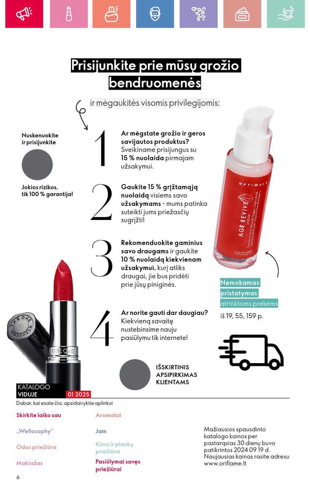 oriflame - ORIFLAME - Katalogas (2025 01 05 - 2025 01 25) - page: 6