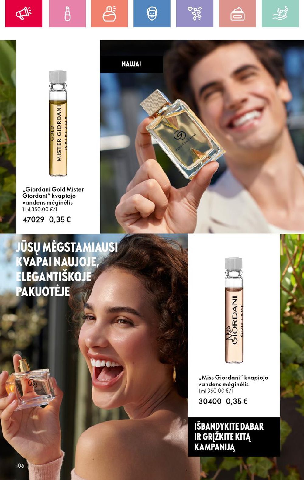 oriflame - ORIFLAME - Katalogas (2025 01 05 - 2025 01 25) - page: 106