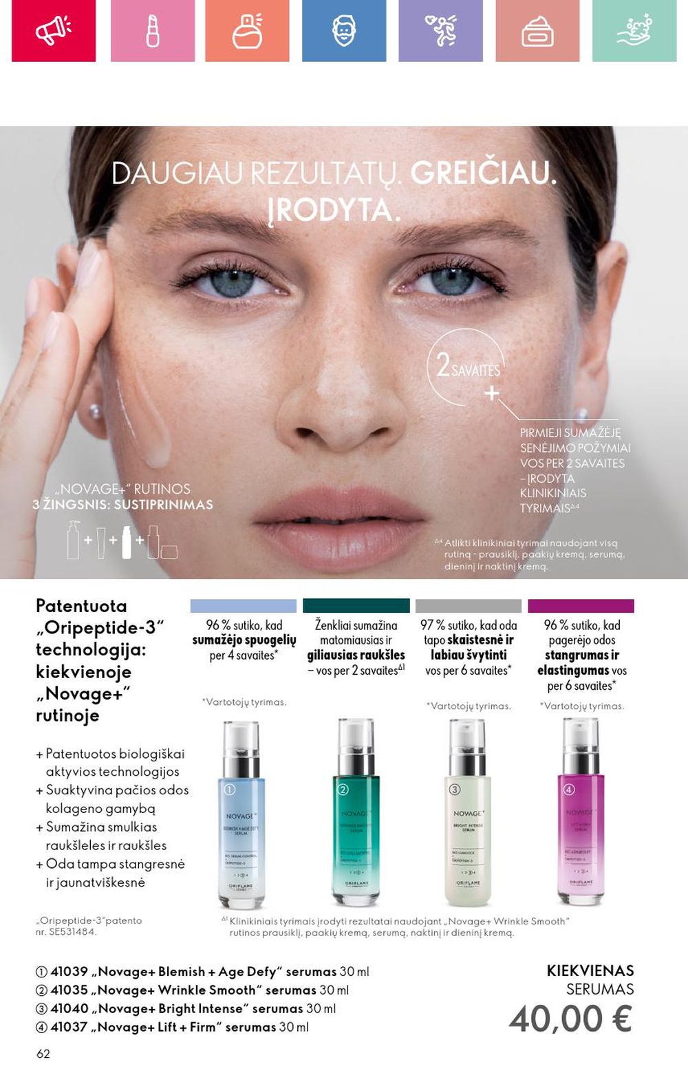 oriflame - ORIFLAME - Katalogas (2025 01 05 - 2025 01 25) - page: 62