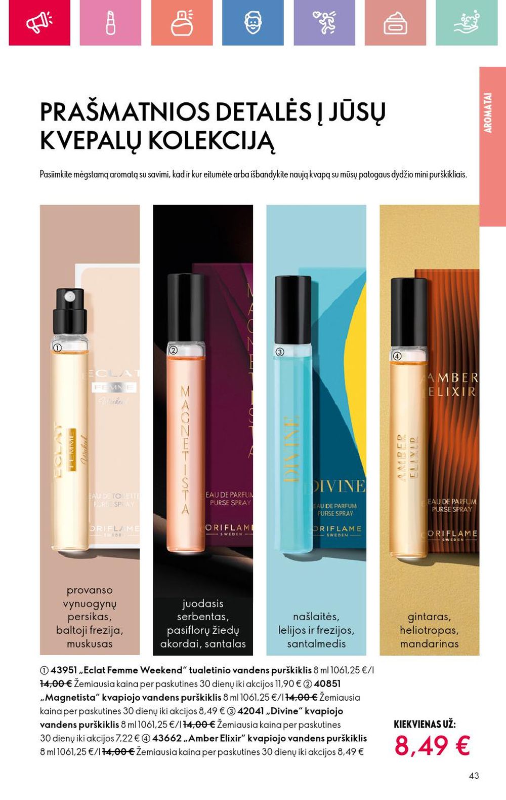 oriflame - ORIFLAME - Katalogas (2025 01 26 - 2025 02 15) - page: 43