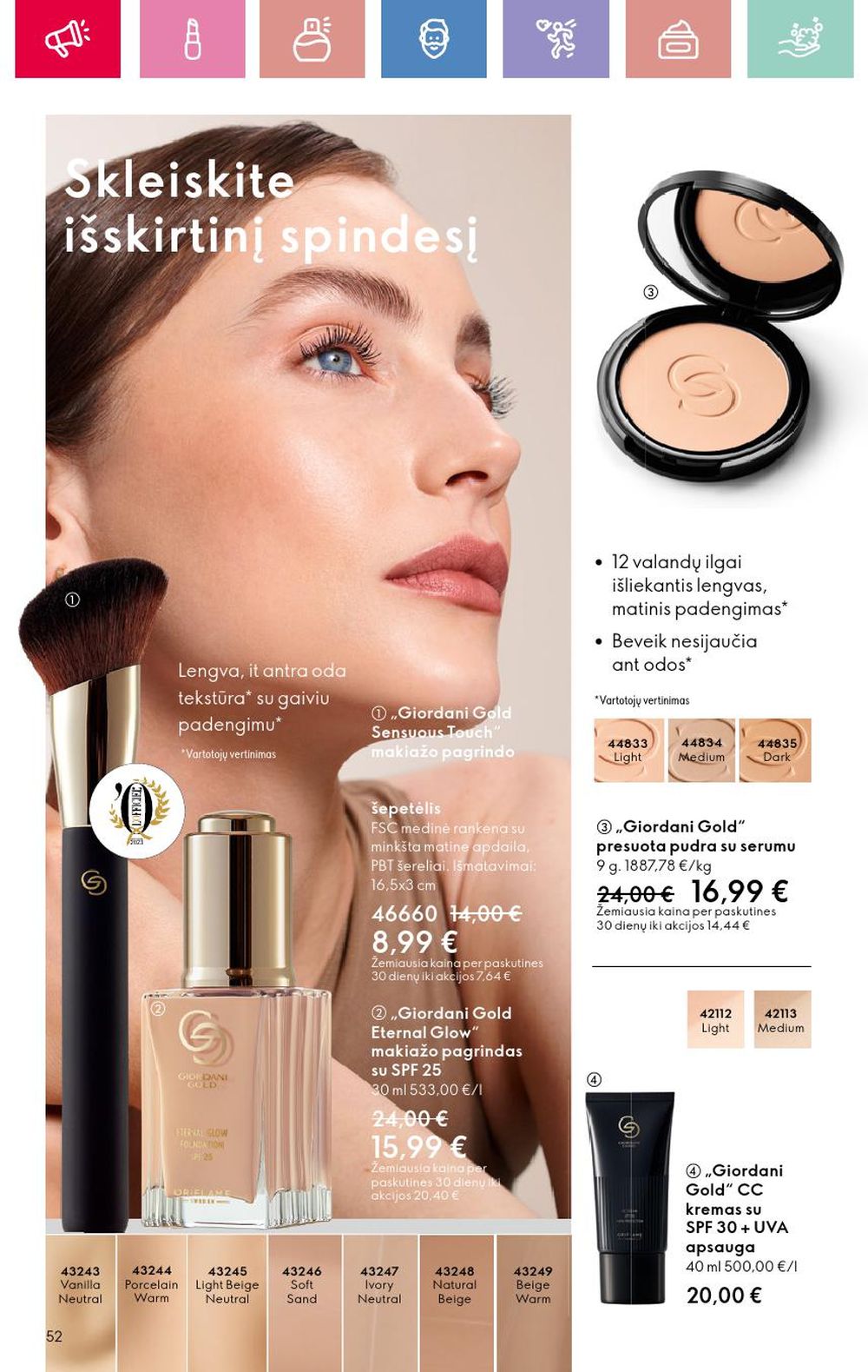 oriflame - ORIFLAME - Katalogas (2025 01 26 - 2025 02 15) - page: 52