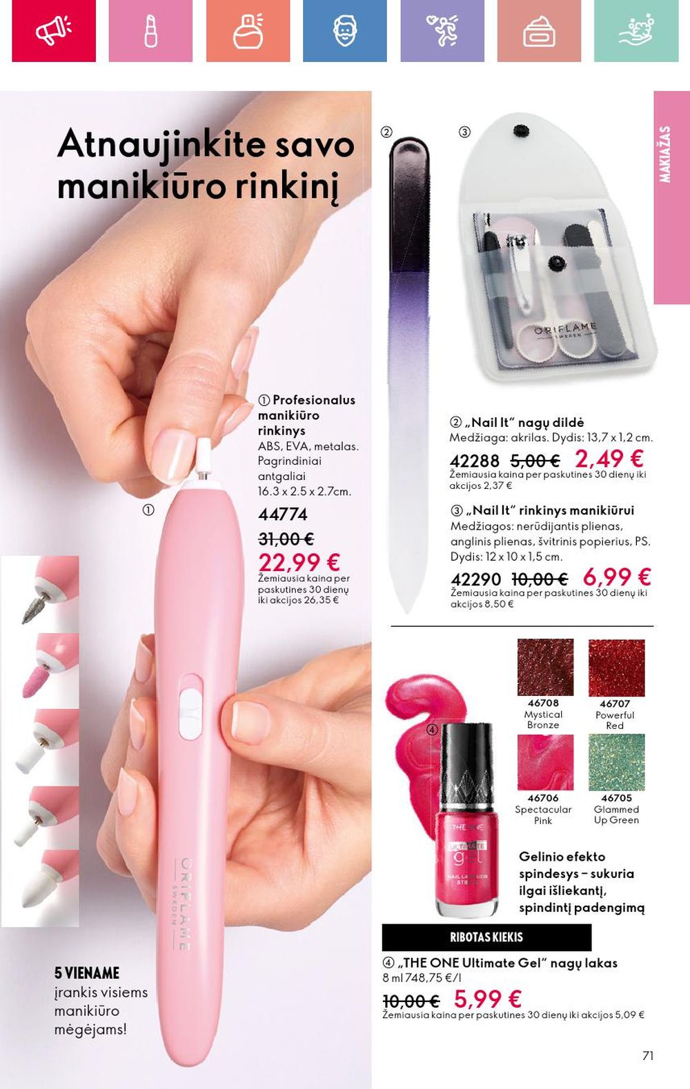 oriflame - ORIFLAME - Katalogas (2025 01 26 - 2025 02 15) - page: 71