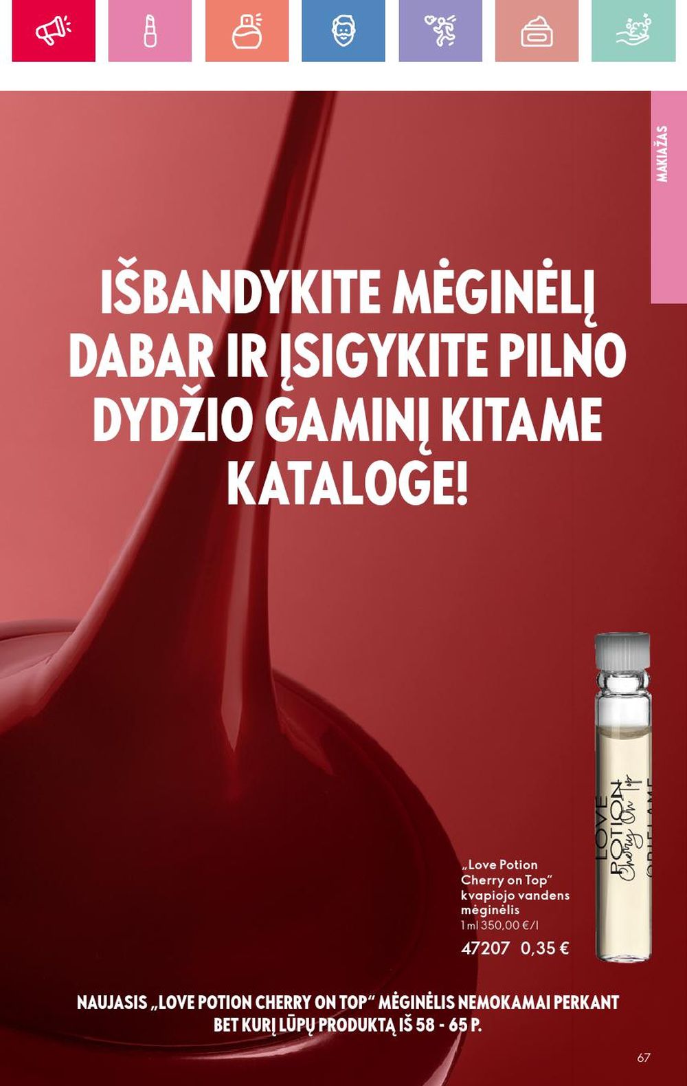 oriflame - ORIFLAME - Katalogas (2025 01 26 - 2025 02 15) - page: 67