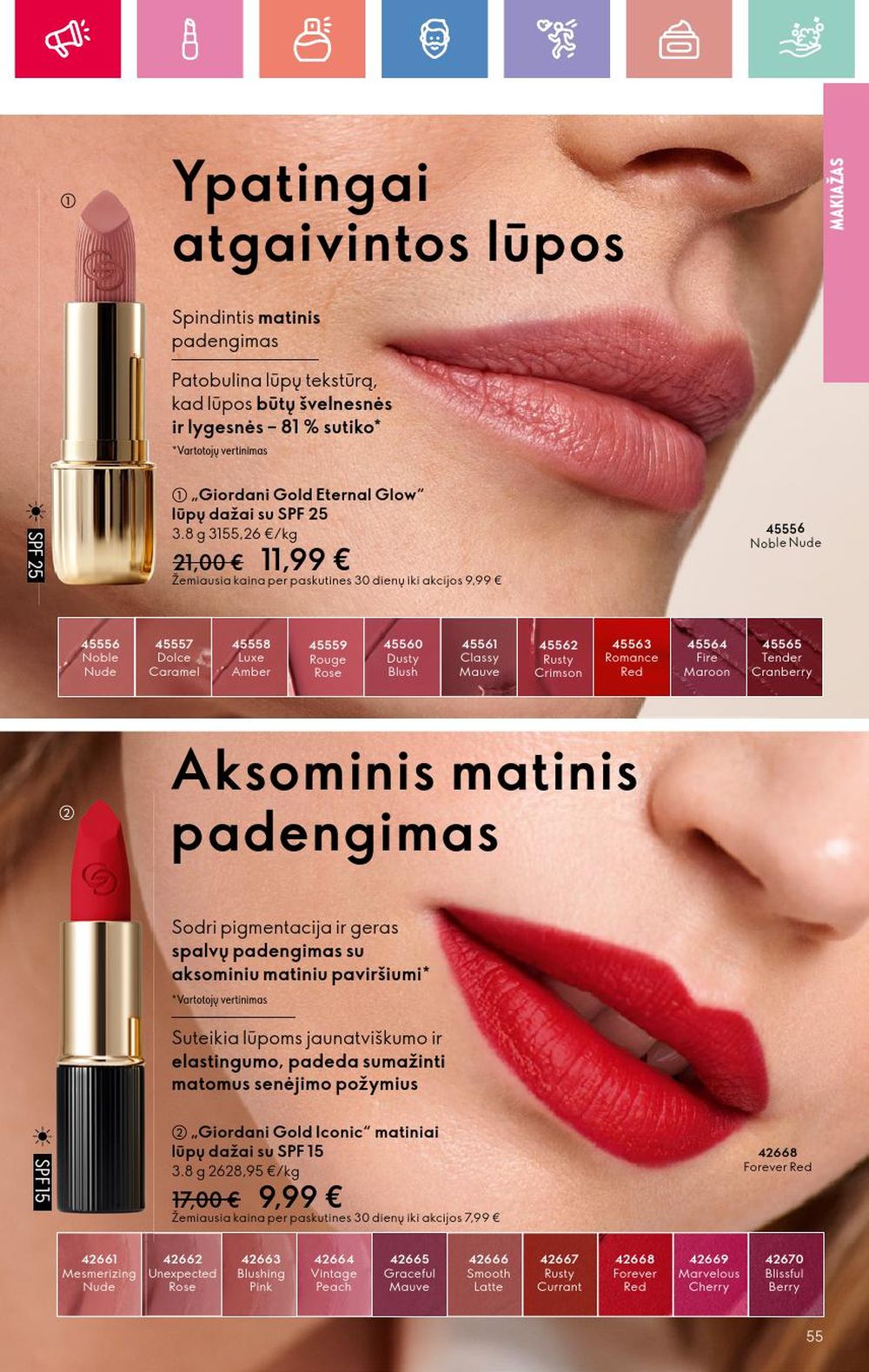 oriflame - ORIFLAME - Katalogas (2025 01 26 - 2025 02 15) - page: 55