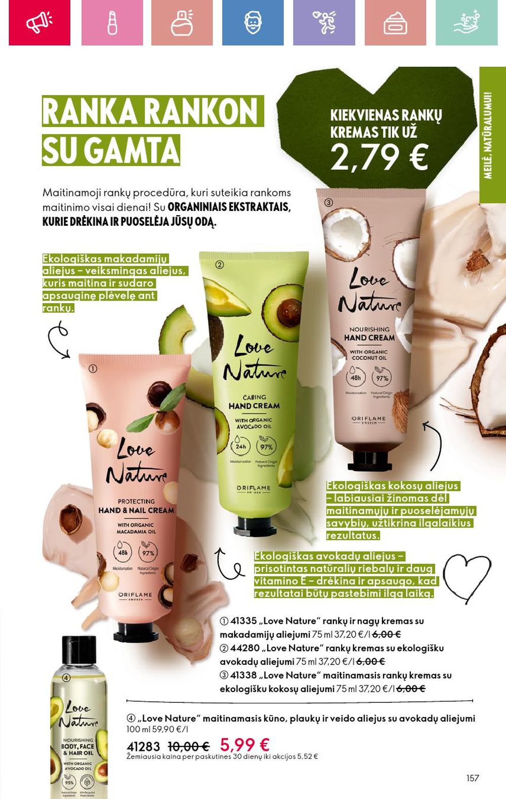 oriflame - ORIFLAME - Katalogas (2025 01 26 - 2025 02 15) - page: 157