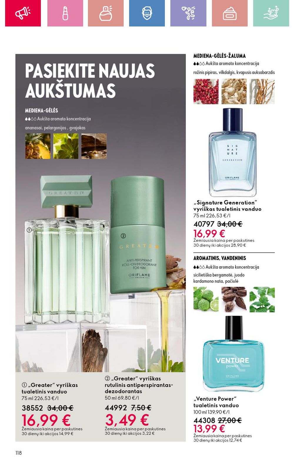 oriflame - ORIFLAME - Katalogas (2025 01 26 - 2025 02 15) - page: 118