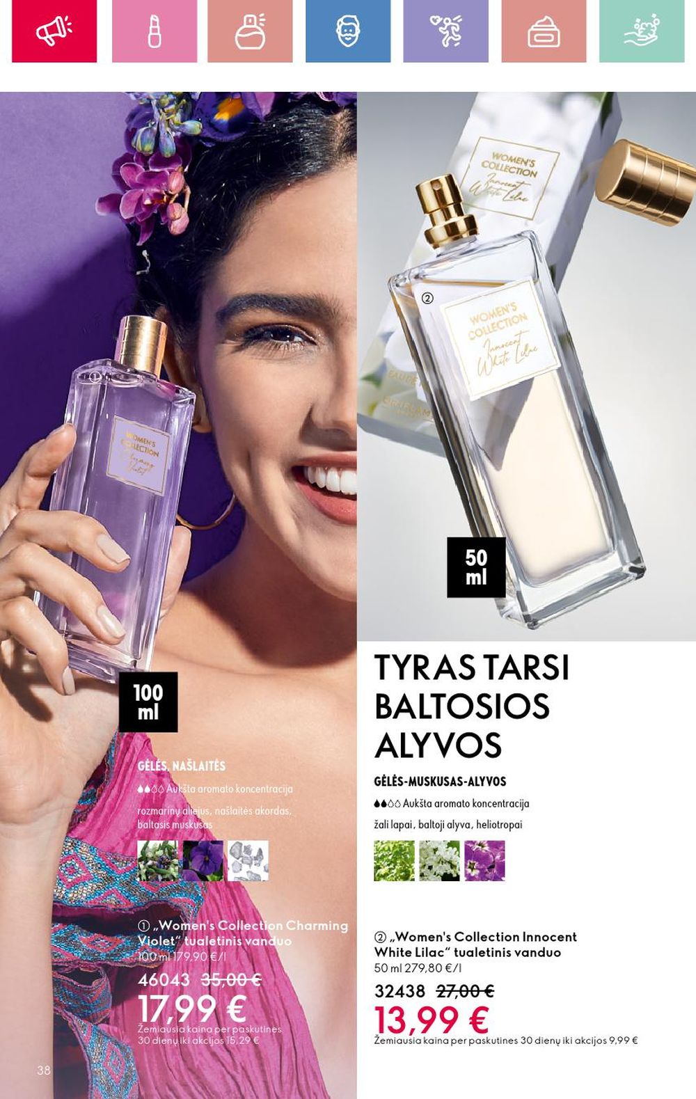 oriflame - ORIFLAME - Katalogas (2025 01 26 - 2025 02 15) - page: 38