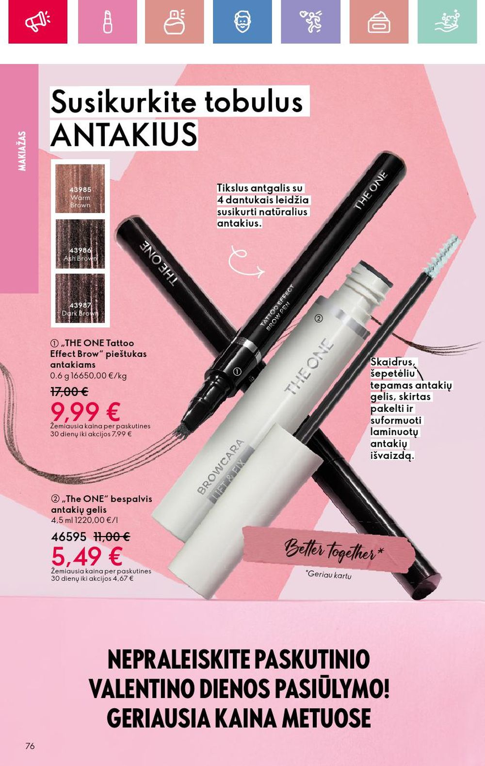 oriflame - ORIFLAME - Katalogas (2025 01 26 - 2025 02 15) - page: 76