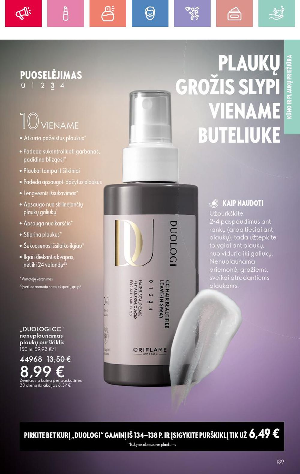 oriflame - ORIFLAME - Katalogas (2025 02 16 - 2025 03 08) - page: 139