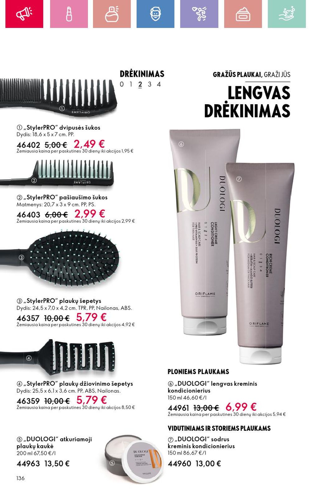 oriflame - ORIFLAME - Katalogas (2025 02 16 - 2025 03 08) - page: 136