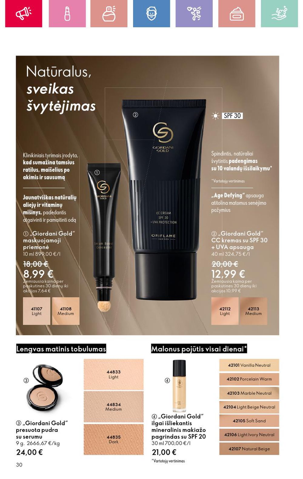 oriflame - ORIFLAME - Katalogas (2025 02 16 - 2025 03 08) - page: 30