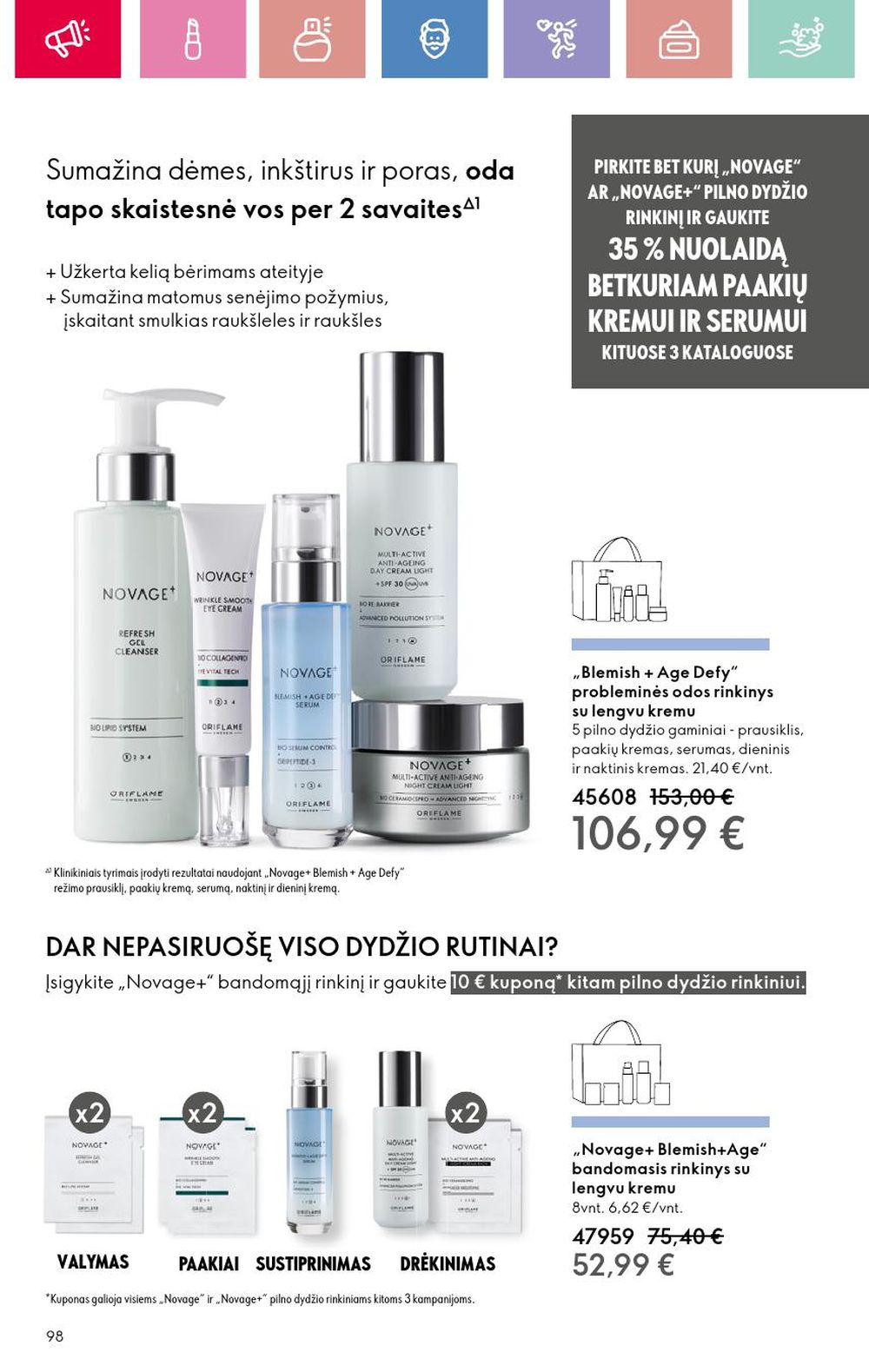 oriflame - ORIFLAME - Katalogas (2025 02 16 - 2025 03 08) - page: 98