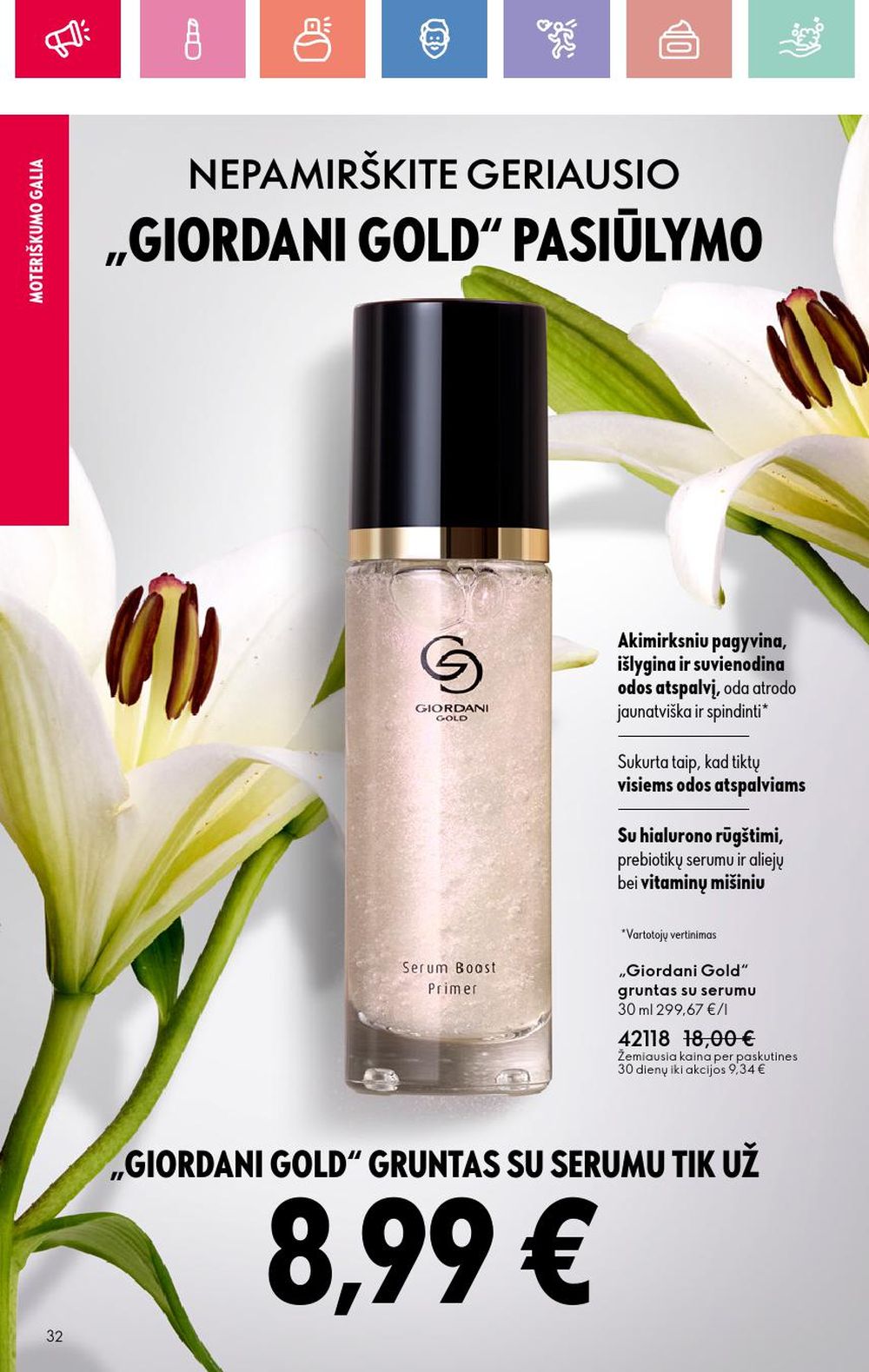 oriflame - ORIFLAME - Katalogas (2025 02 16 - 2025 03 08) - page: 32