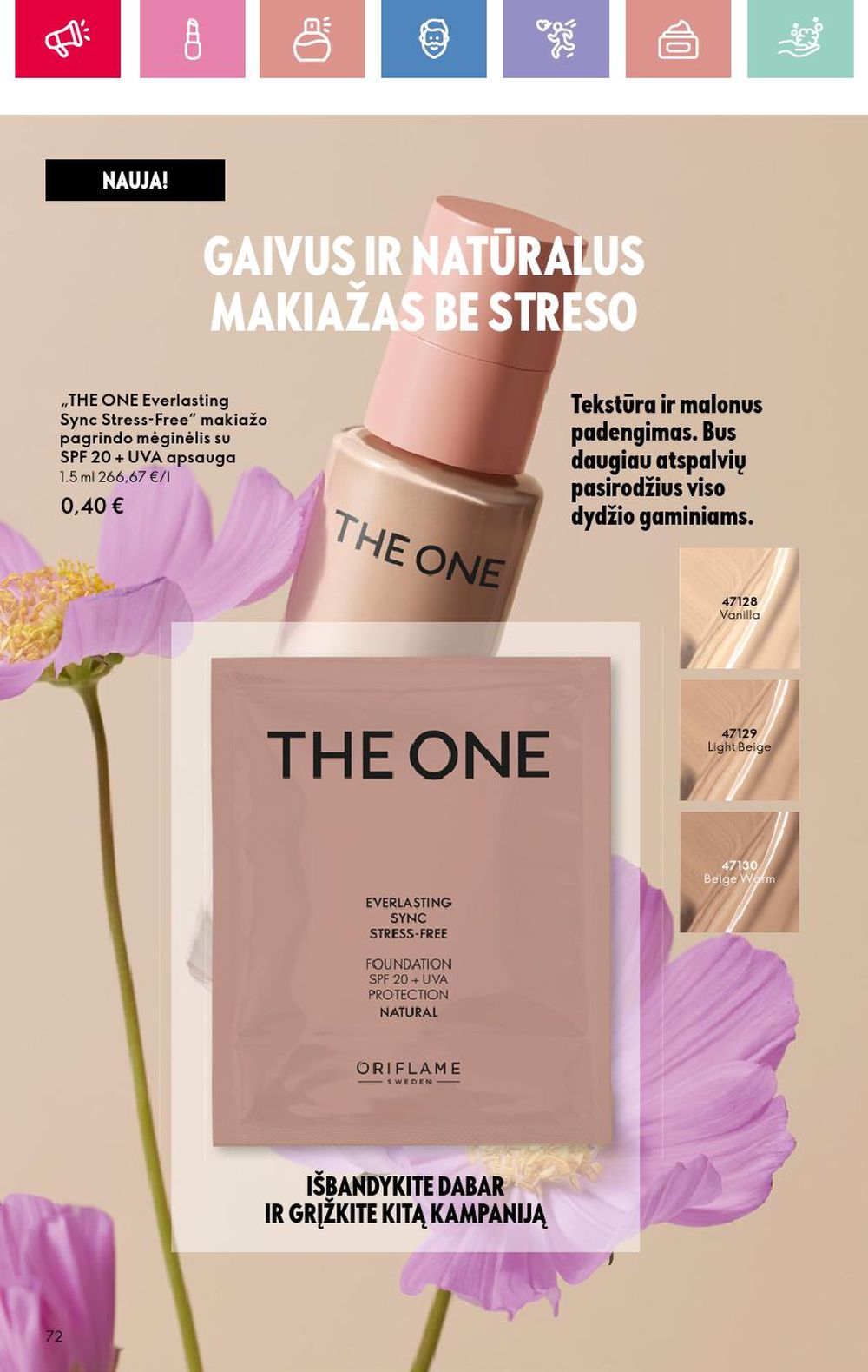 oriflame - ORIFLAME - Katalogas (2025 02 16 - 2025 03 08) - page: 72