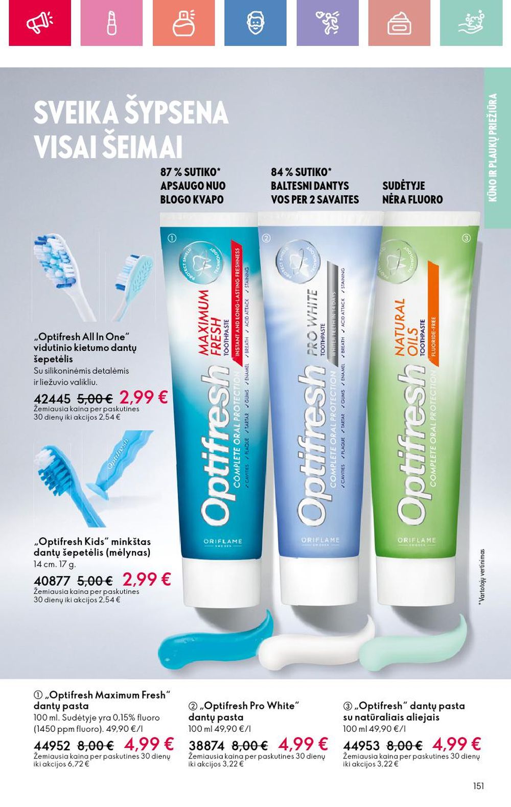 oriflame - ORIFLAME - Katalogas (2025 02 16 - 2025 03 08) - page: 151