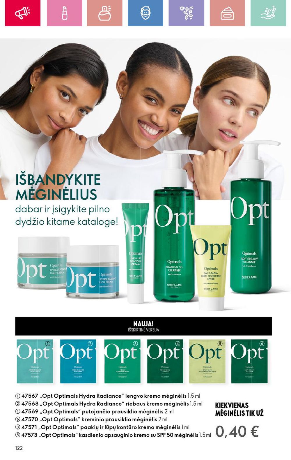 oriflame - ORIFLAME - Katalogas (2025 03 09 - 2025 03 29) - page: 122